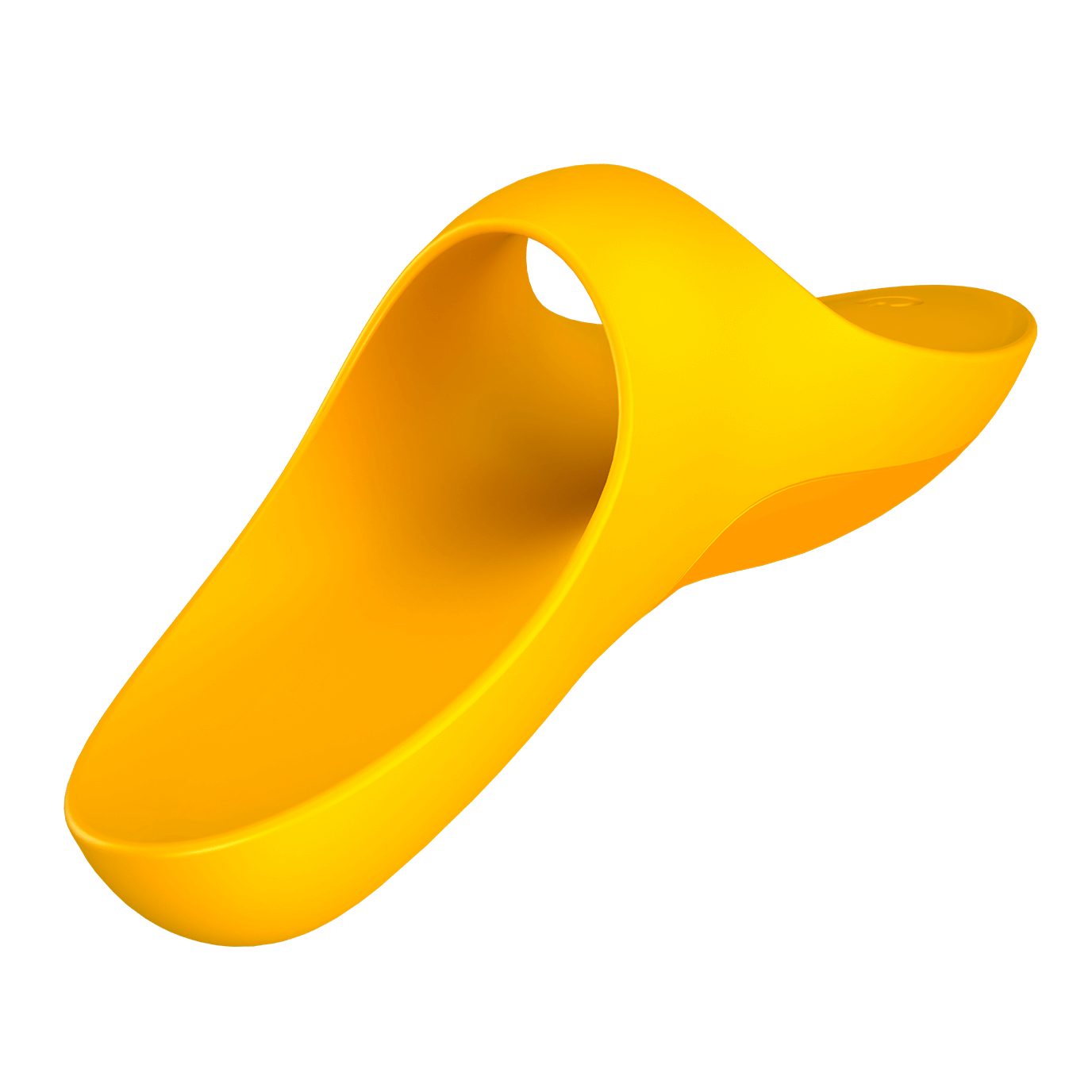 Satisfyer Klitoris-Stimulator Satisfyer "Teaser", Fingervibrator, medizinisches Silikon, 12cm gelb