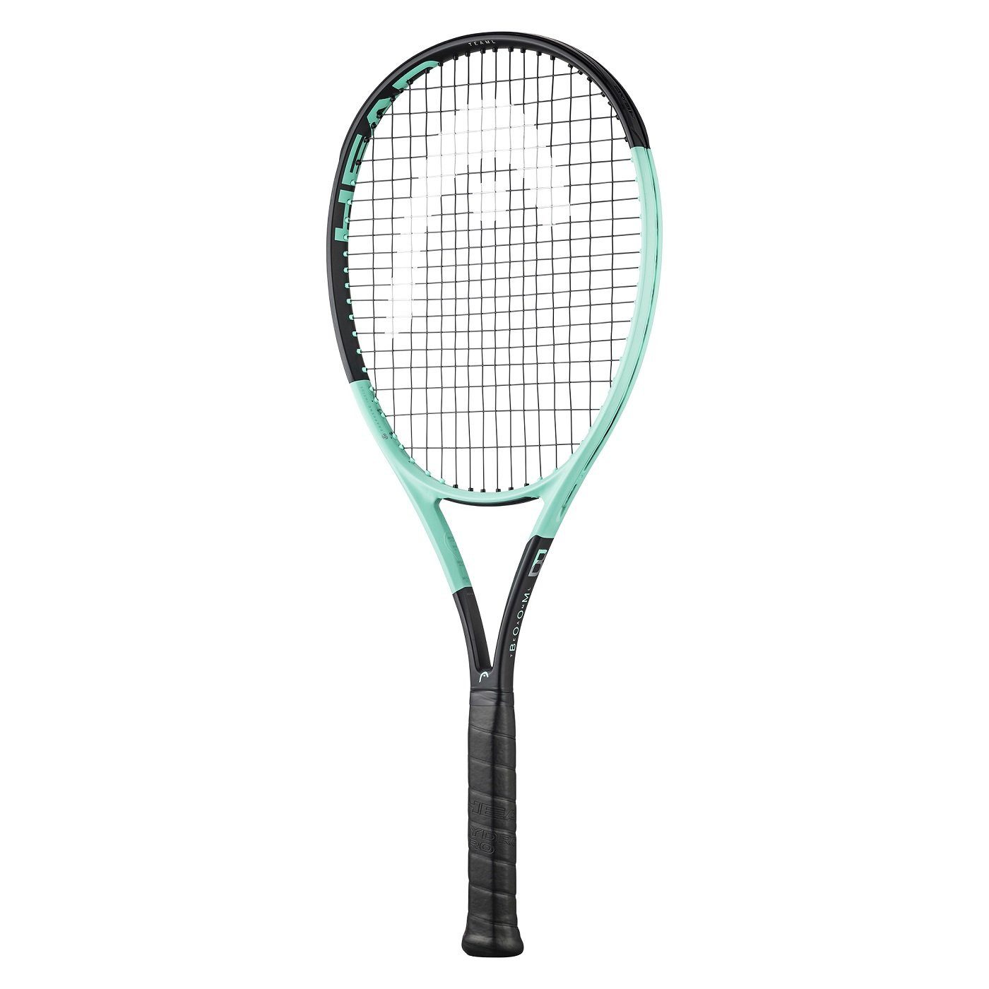 Tennisschläger Boom Team L (Light) 107in/260g/Komfort 2024 schwarz/türkis - besaitet