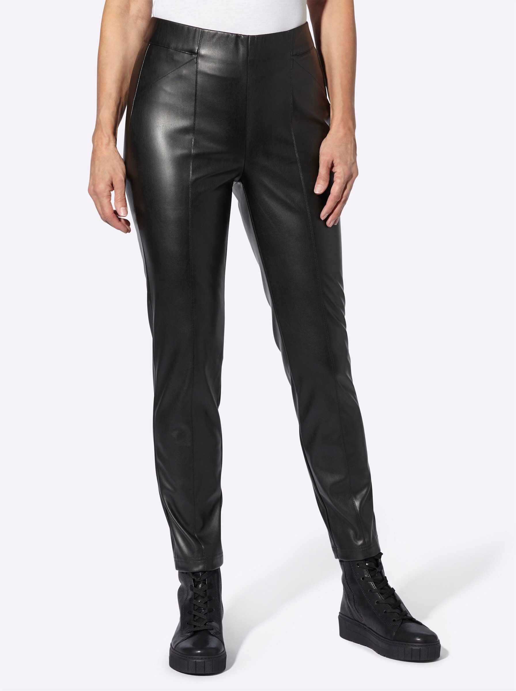 Witt Jerseyhose Lederimitathose . günstig online kaufen