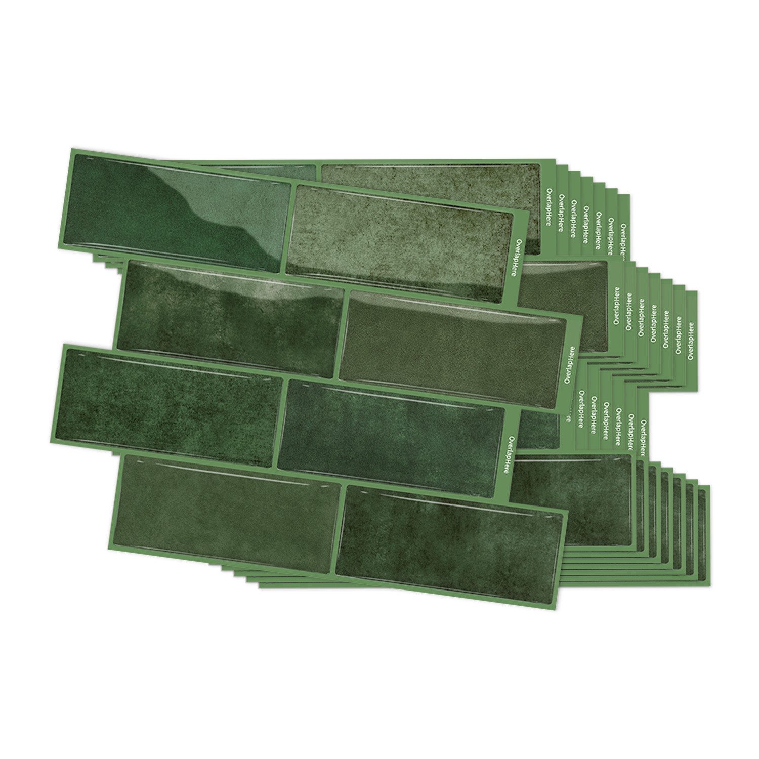 Coonoor Küchenrückwand Klebefliesen Küche 10 Blätter, 3D Selbstklebende Fli günstig online kaufen