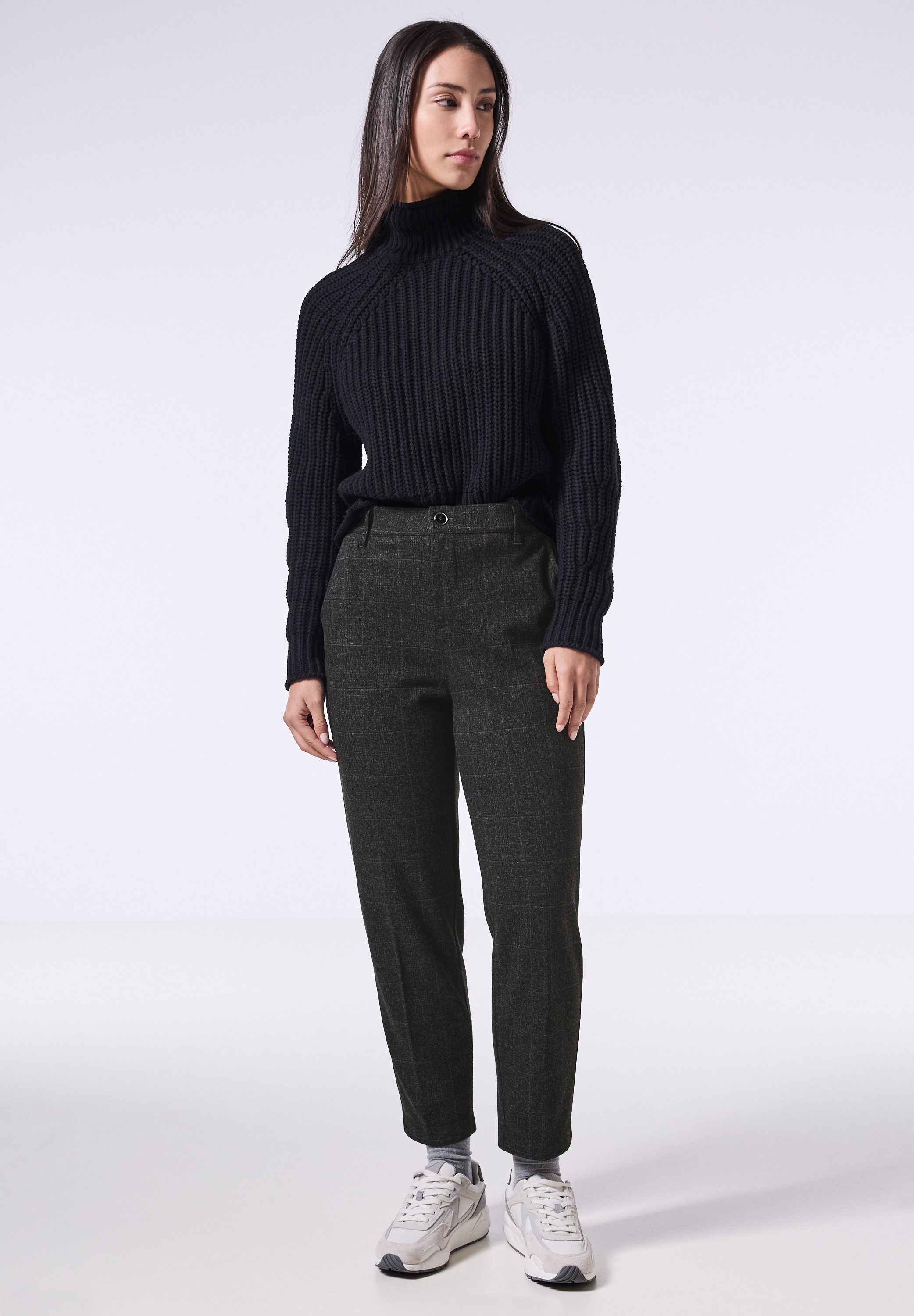 STREET ONE STUDIO Chinohose High Waist