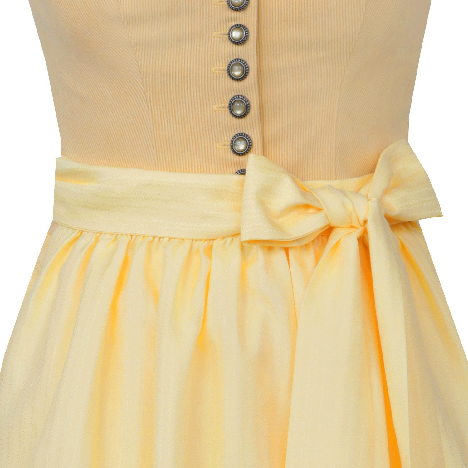 MarJo Dirndl MarJo Trachten Dirndl 'Obing' 919065, Zitrone 65c