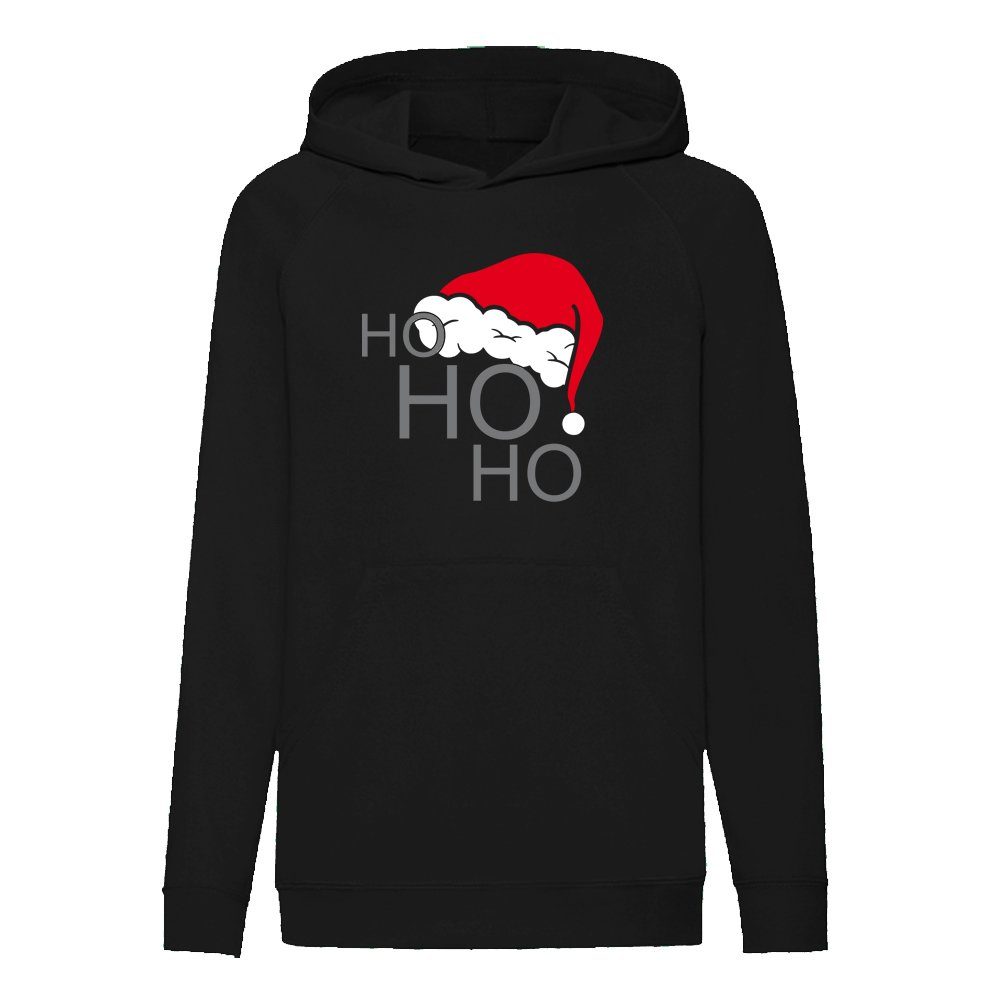 G-graphics Hoodie Ho Ho Ho – Nikolausmütze Kinder Hoodie / Kapuzenpullover mit schönem Winter- & Weihnachtsmotiv
