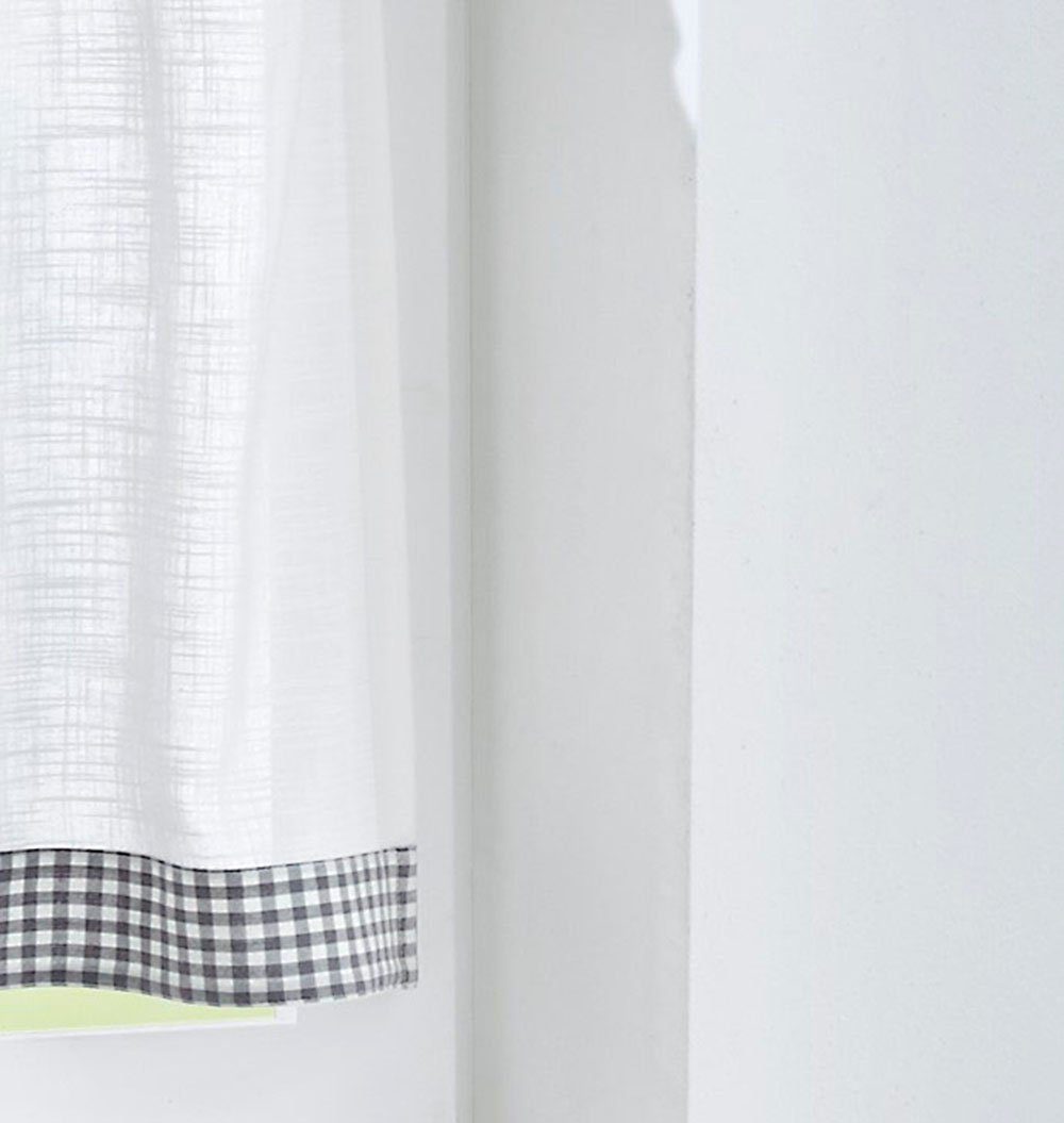 Kutti Scheibengardine Cottage Panneau, Schlaufen (1 günstig online kaufen