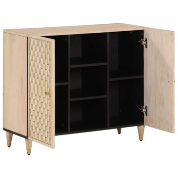 vidaXL Sideboard Beistellschrank 90x33x75 cm Massivholz Mango