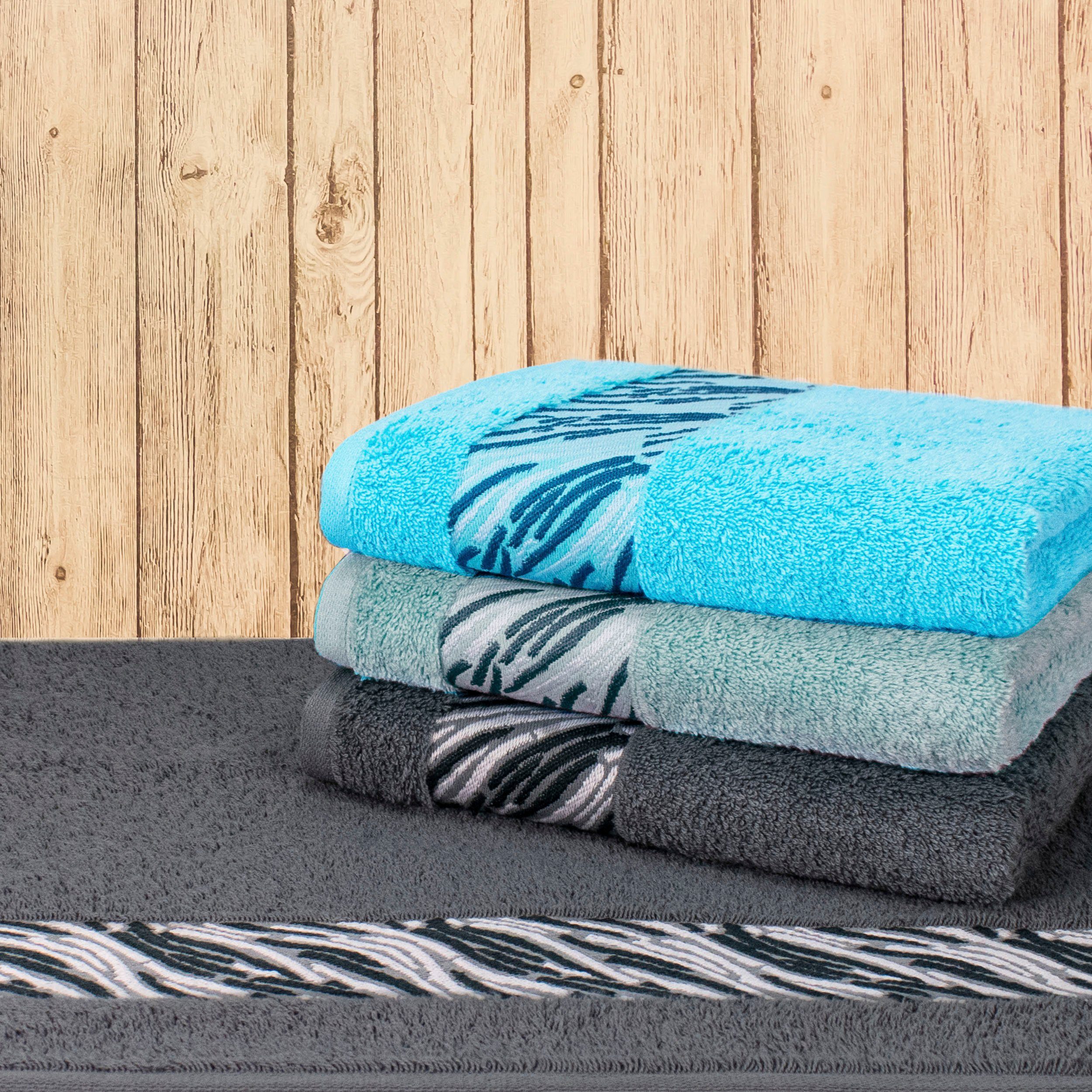 Möve for frottana Handtuch Shadow, Walkfrottee günstig online kaufen