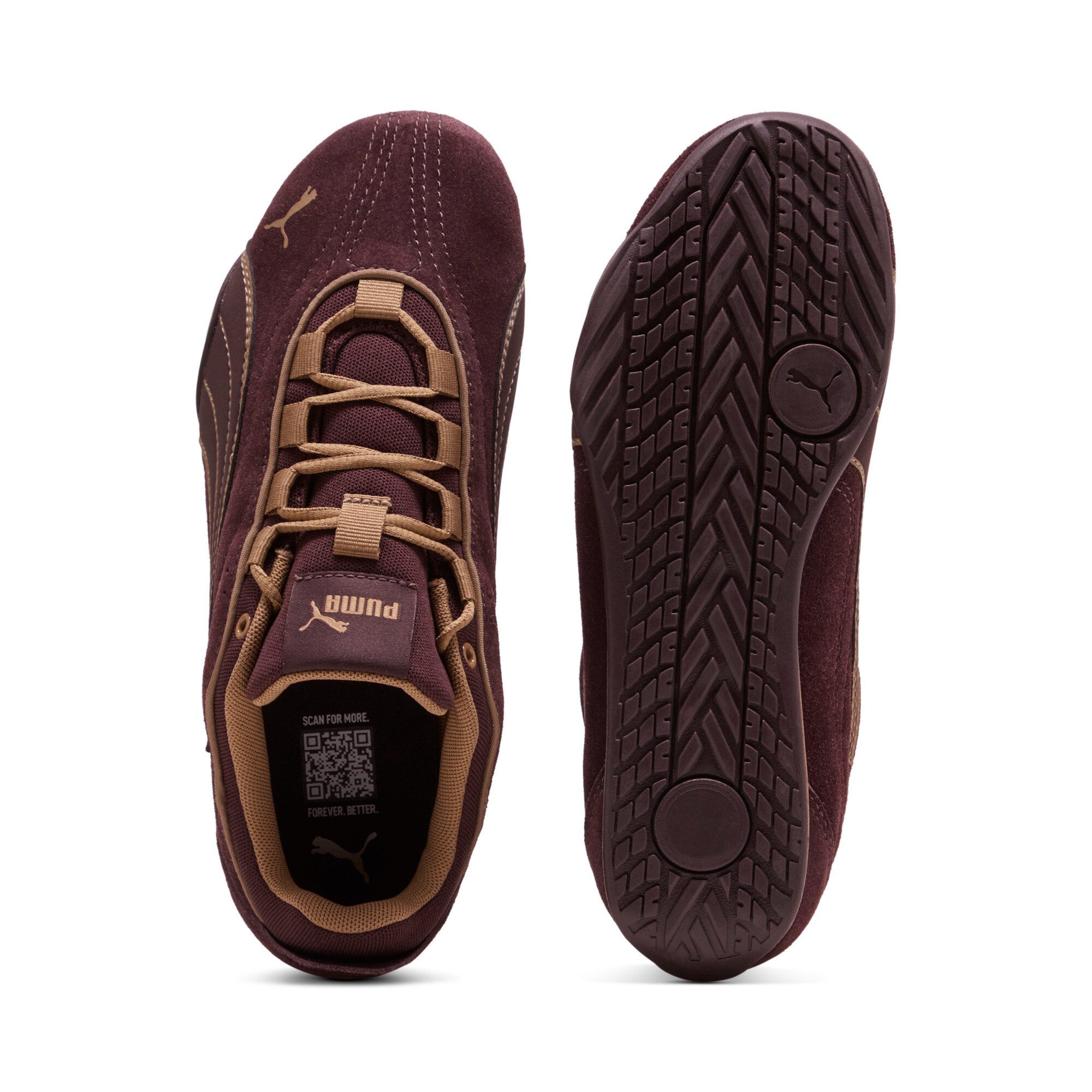 PUMA CATCH SOLEIL SD Sneaker (Design auf den Spuren des Puma Speedcat) für Alltag, mit Lederobermaterial, sportlicher Stil, mit Schnürung – Bild 4 von 5