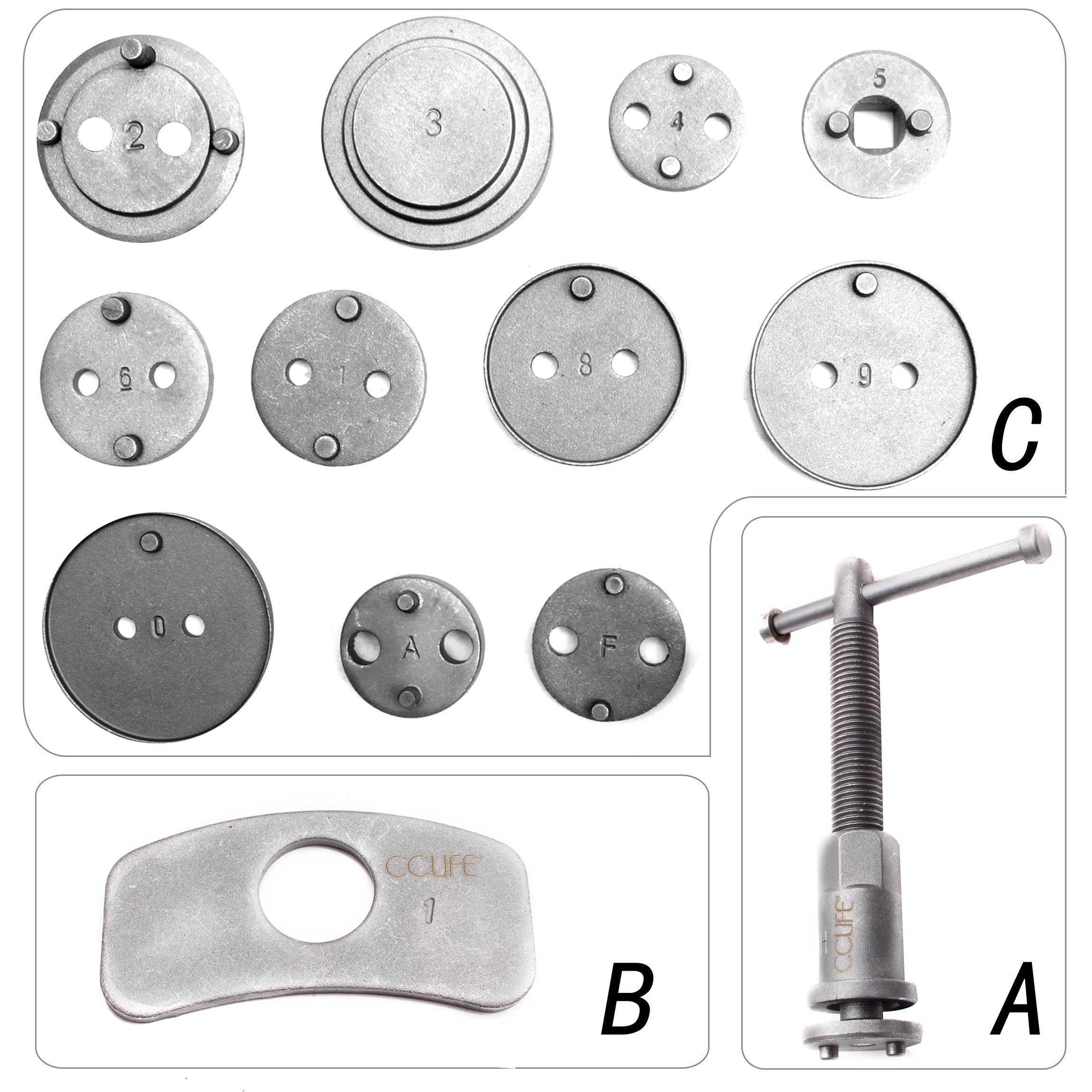 CCLIFE Montagewerkzeug Bremskolbenrücksteller Set Bremskolben Rücksteller günstig online kaufen