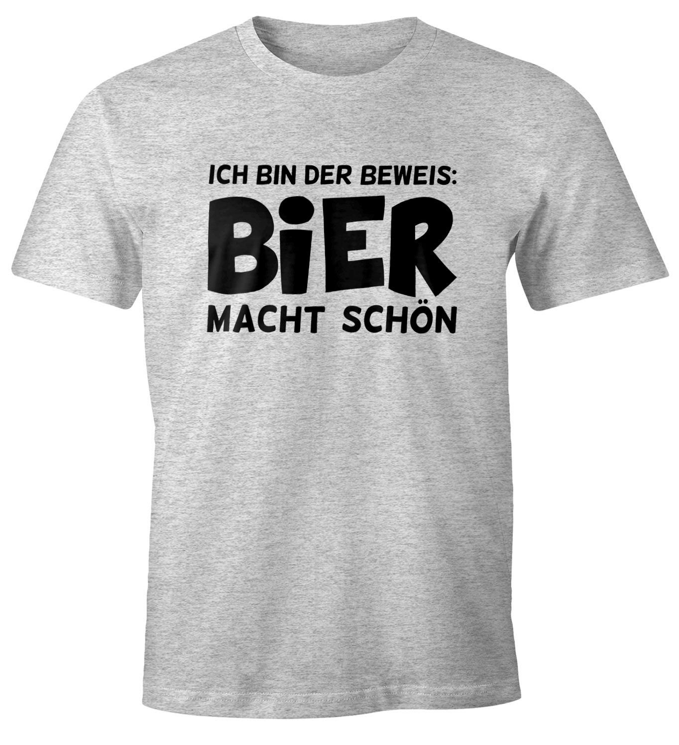 MoonWorks Print-Shirt Ich bin der Beweis günstig online kaufen