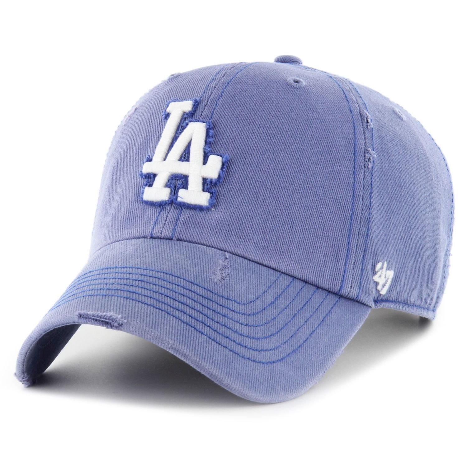 Baseball Cap Strap Clean Up WEATHERED Los Angeles Dodgers