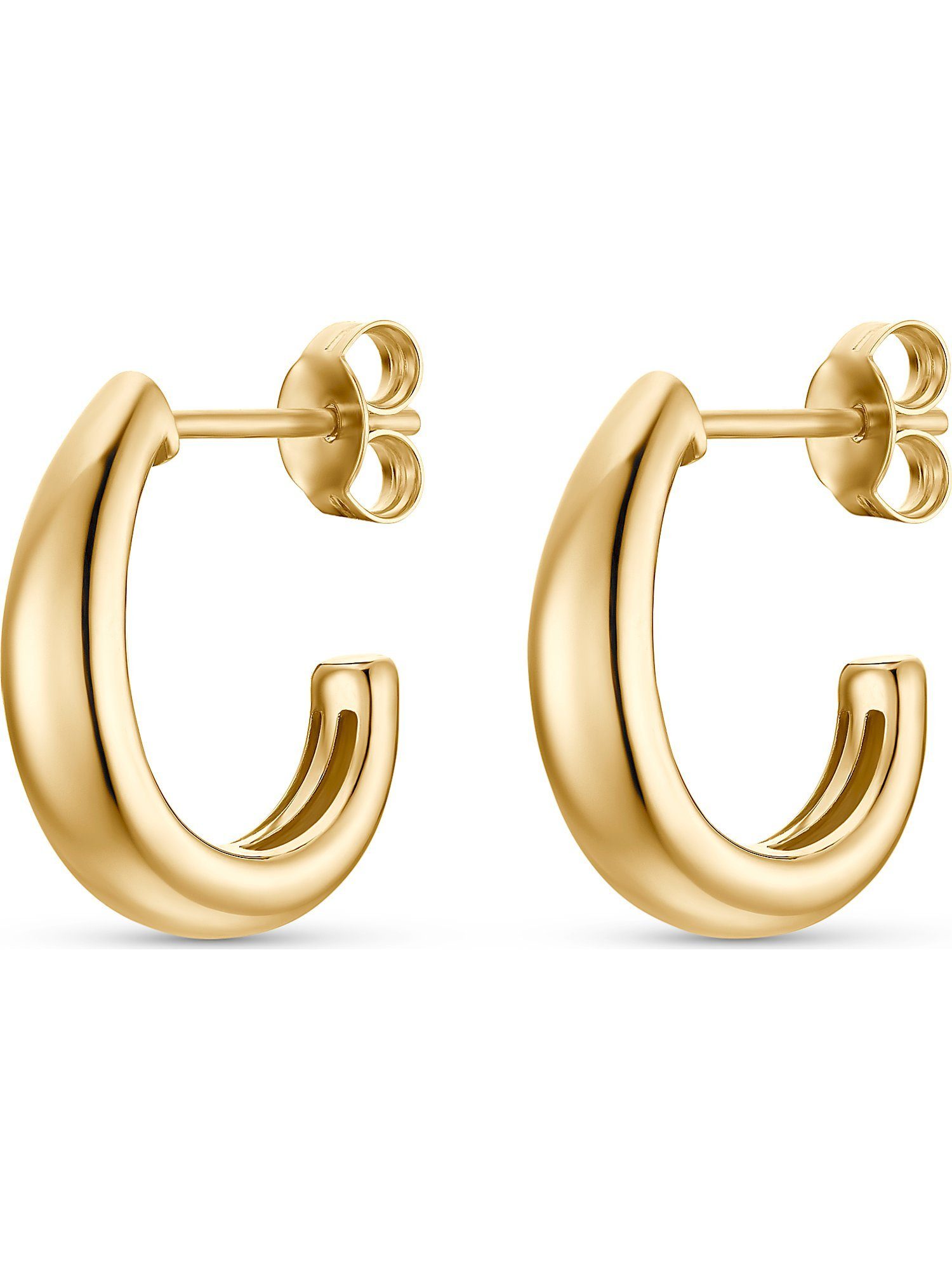 CHRIST Paar Creolen CHRIST Damen-Creolen 375er Gelbgold (Paar) günstig online kaufen