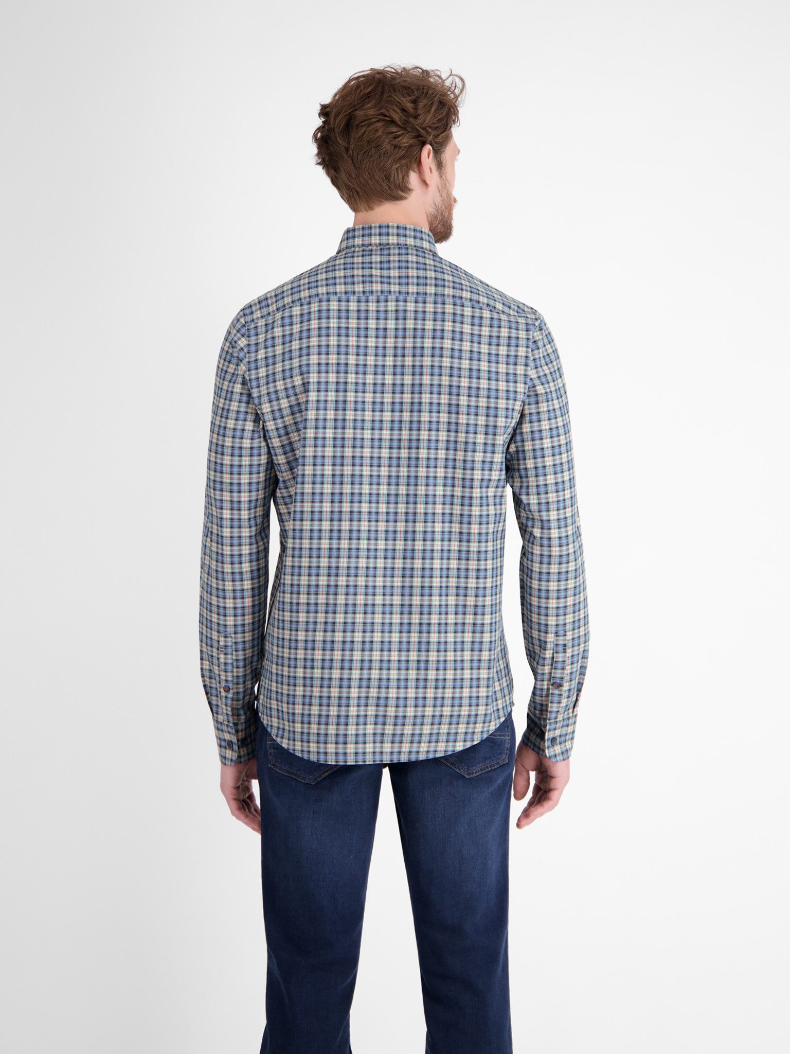 LERROS Langarmhemd kariert günstig online kaufen