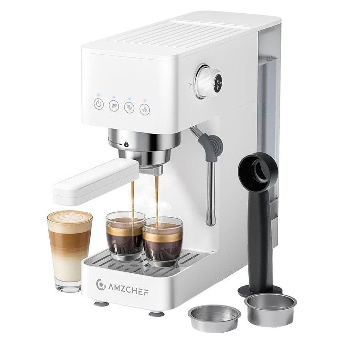 AMZCHEF Kaffeehalbautomat