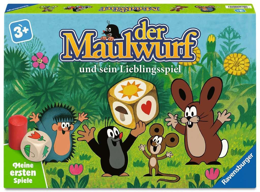 Ravensburger Verlag GmbH Spiel Der Maulwurf und sein Lieblingsspiel, Laufspiel
