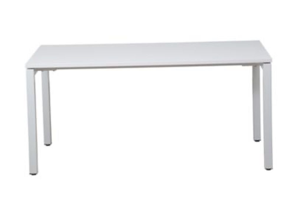 PROREGAL® Konferenztisch Beaver, Weiß Rechteckig, 75x180x80cm, Bürotisch HxBxT