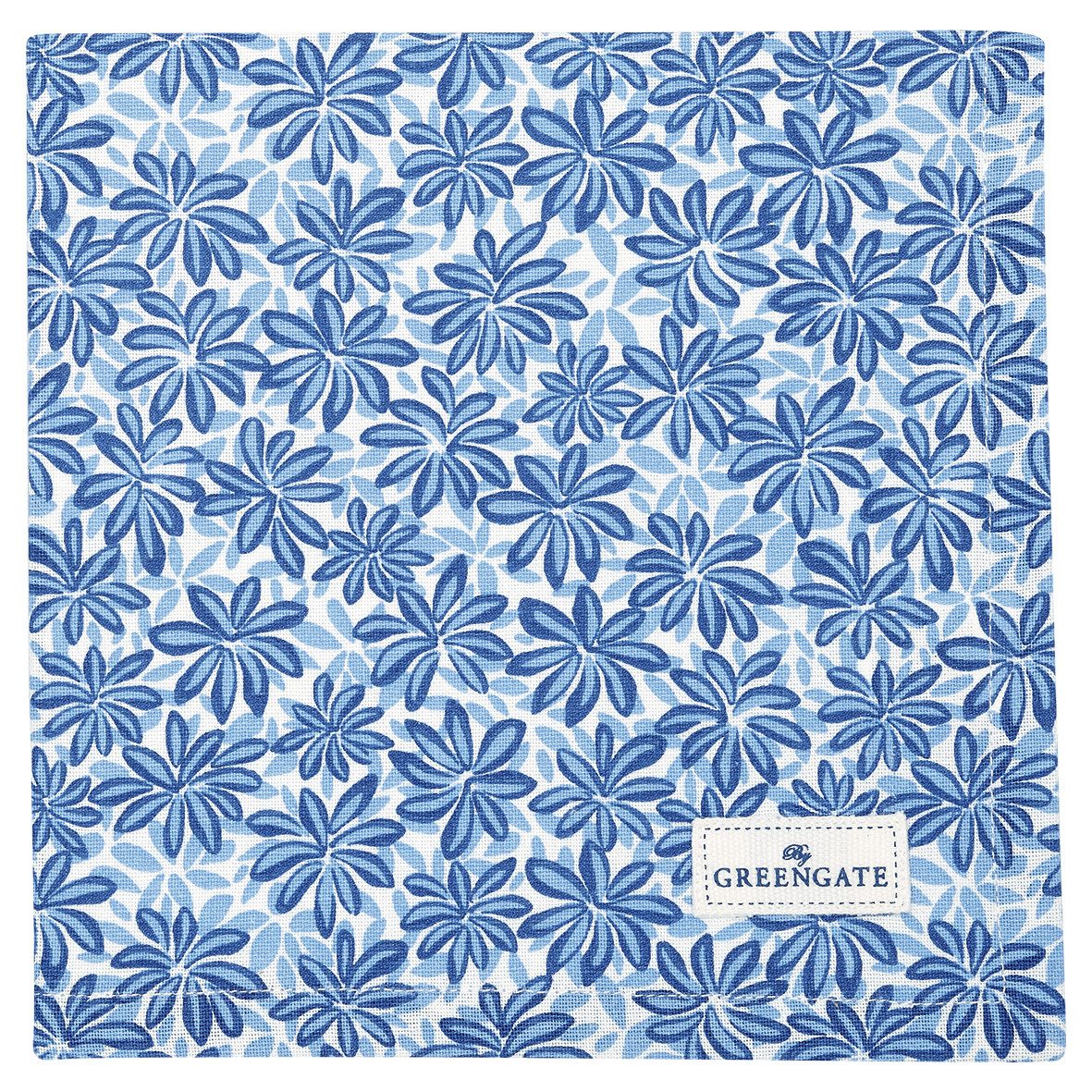 Greengate Stoffserviette Linea Stoffserviette blue 40x40cm