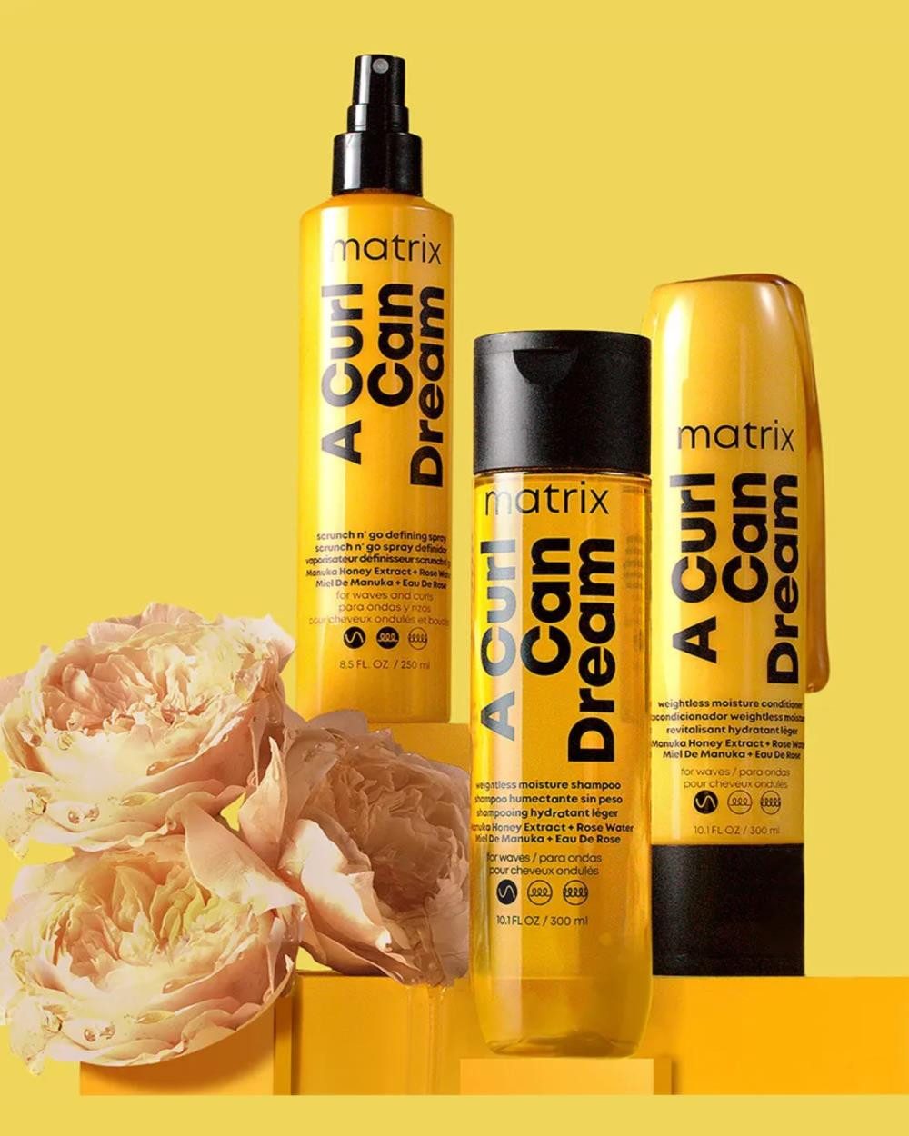 MATRIX Haarshampoo Matrix A Curl Can Dream Shampoo für Locken und welliges Haar (300 ml), Packung, leichte Formel, definiert Locken & reduziert Frizz