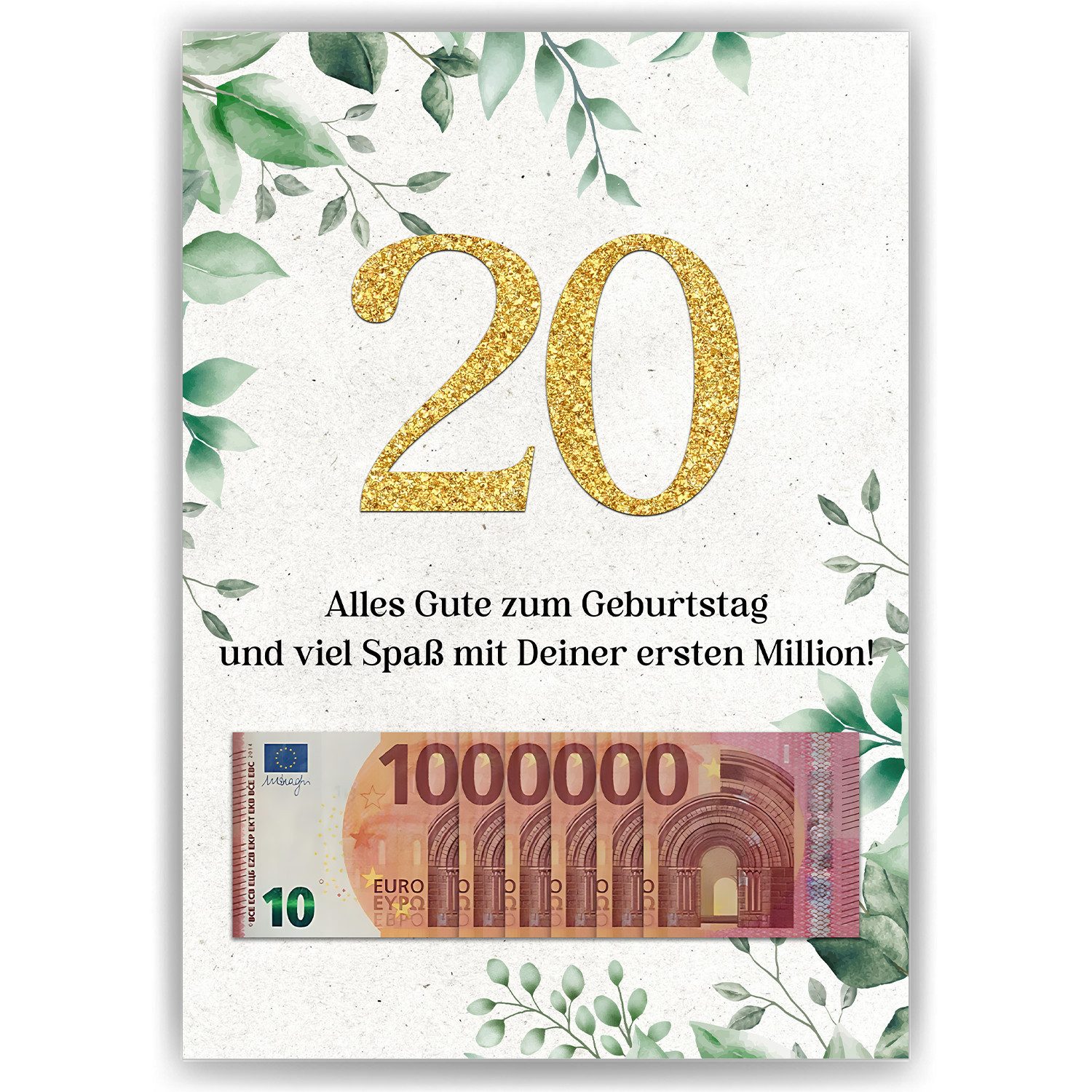 Tigerlino Poster Geburtstag Geldgeschenk Männer Frauen günstig online kaufen