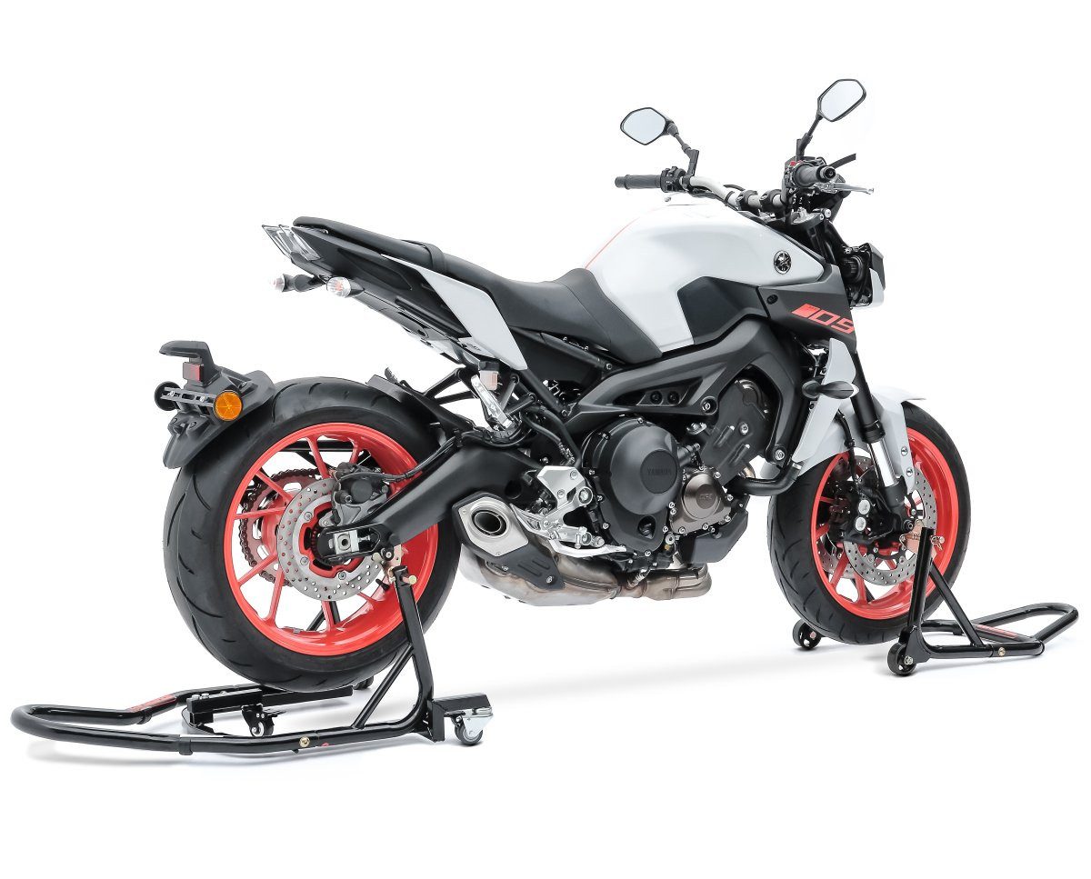 Motorradheber Motorrad Montageständer Set MV2 Motorradständer vorne und hinten Rangi