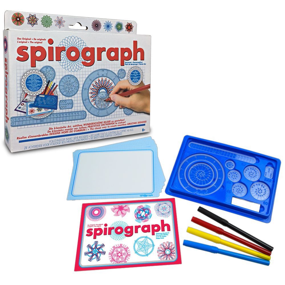 BOTI Zeichenlineal spirograph Schablonen Set Starterset