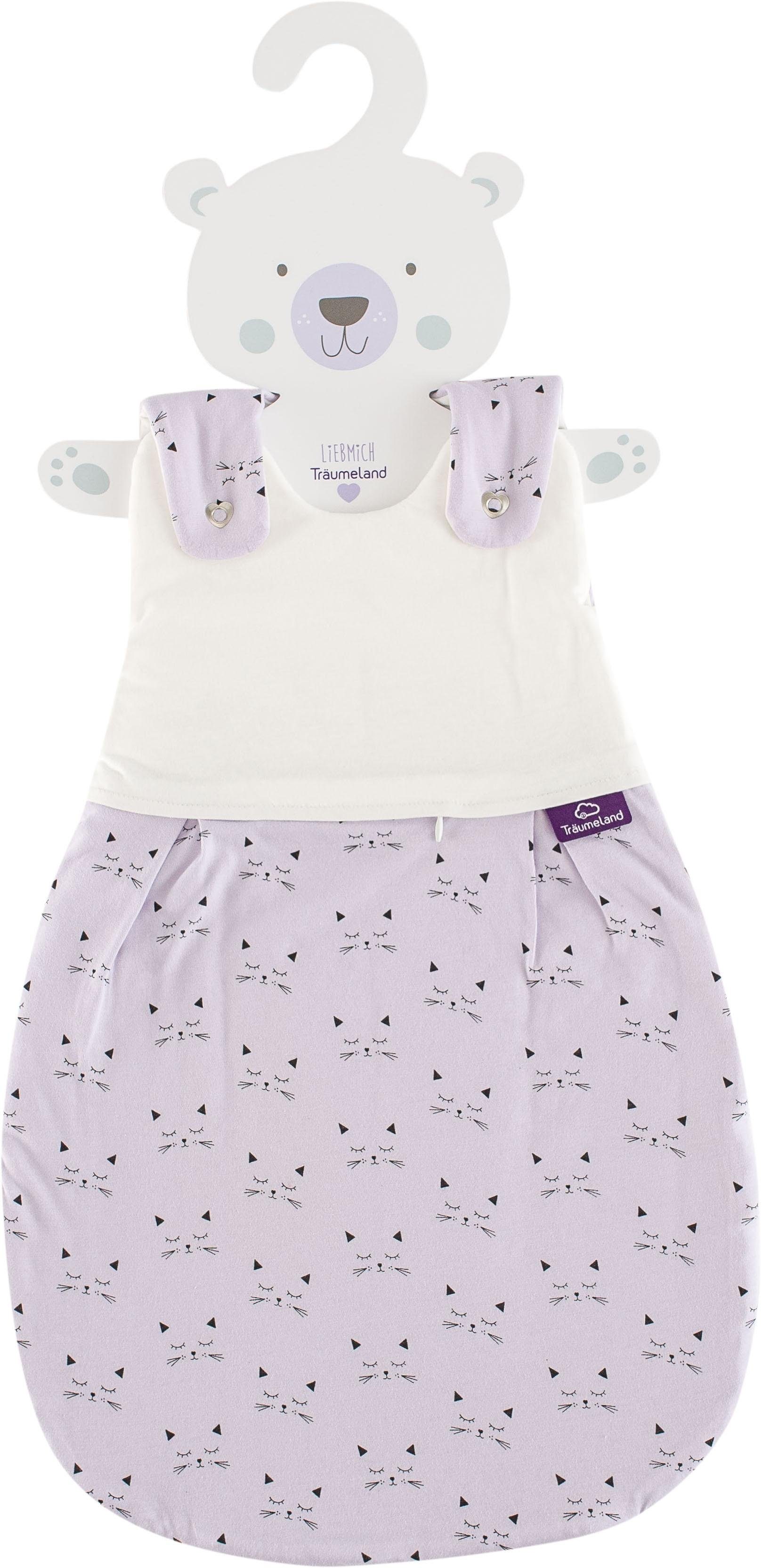 Träumeland Babyschlafsack Außenschlafsack Schmusekatez (1 tlg) günstig online kaufen