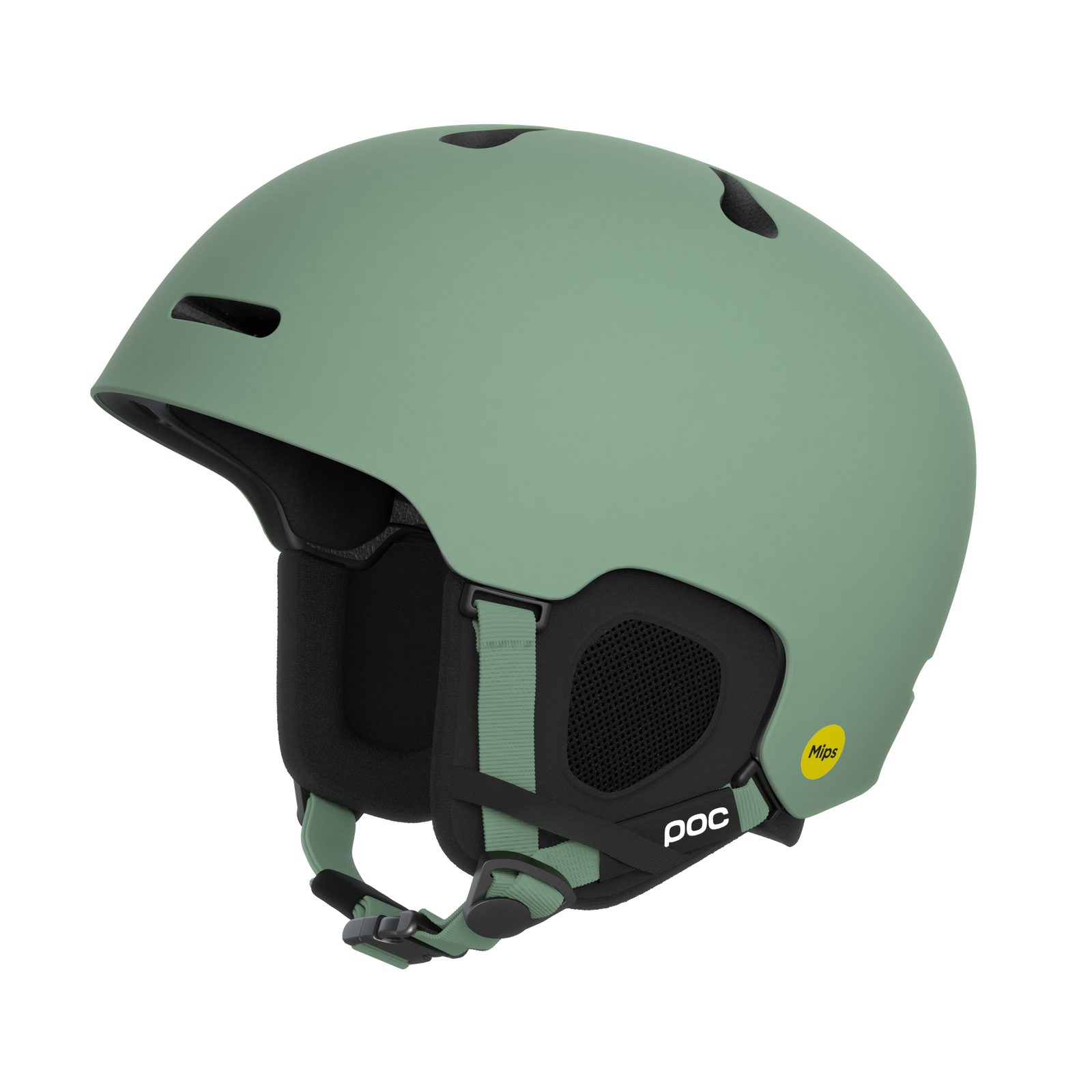 Skihelm Fornix MIPS Green Matt