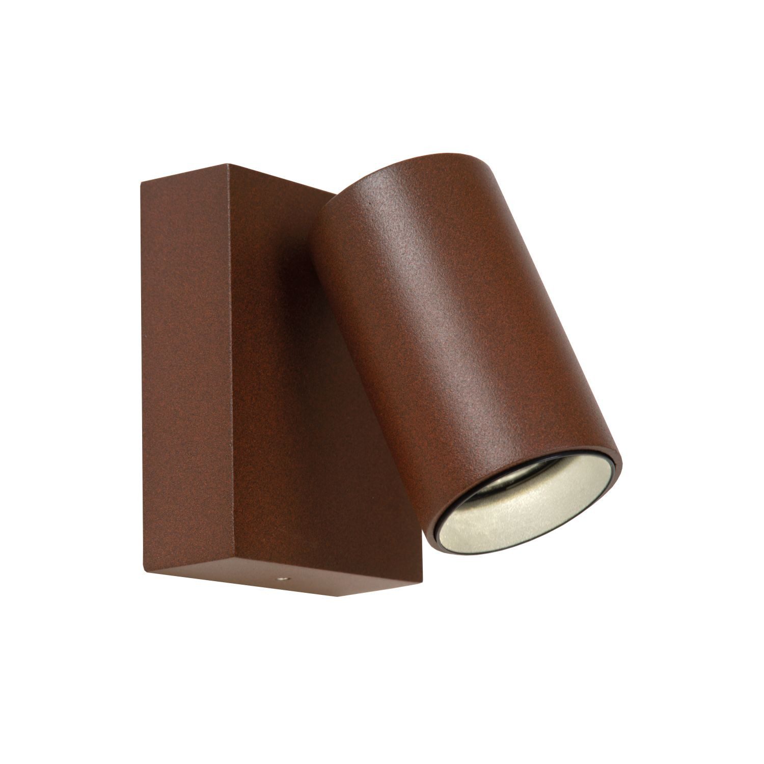 Licht-Erlebnisse Deckenstrahler CIDE, LED fest integriert, LED Aluminium verstellbar IP65 Rostbraun 2200/2700/3000 K 660 lm