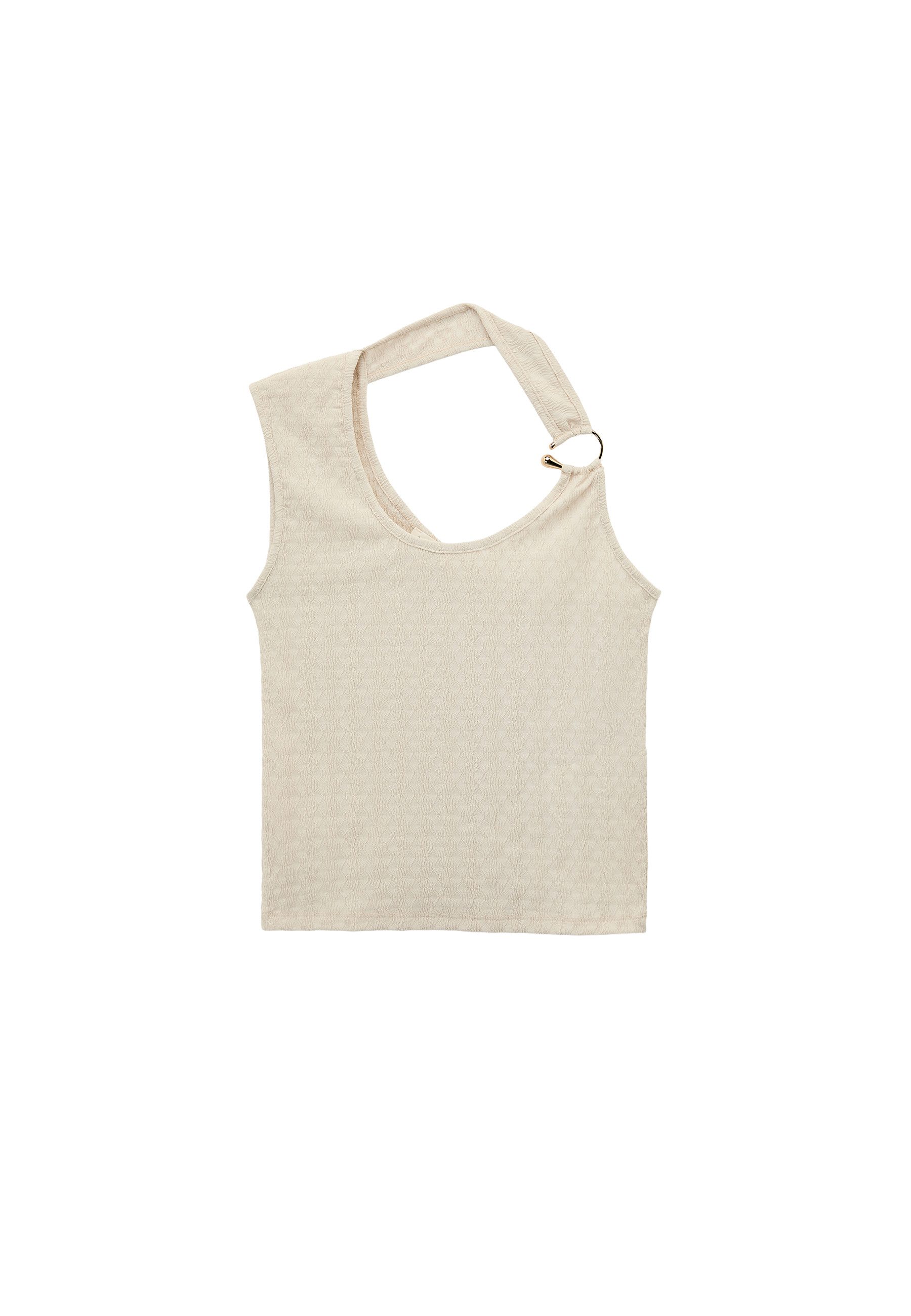 Koton Tanktop Koton Asymmetrische Ärmellose Bluse