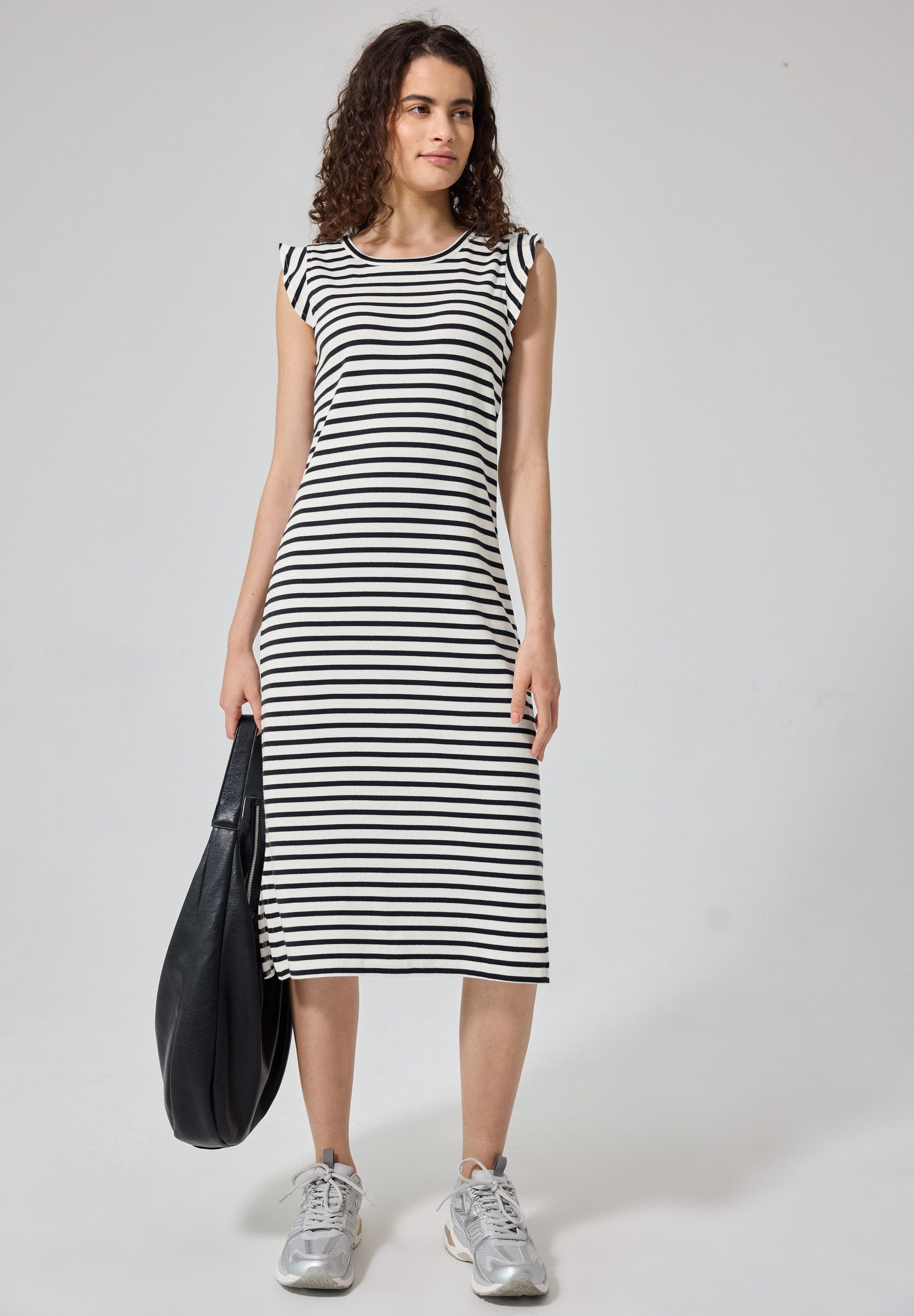 STREET ONE STUDIO Maxikleid im Streifendesign