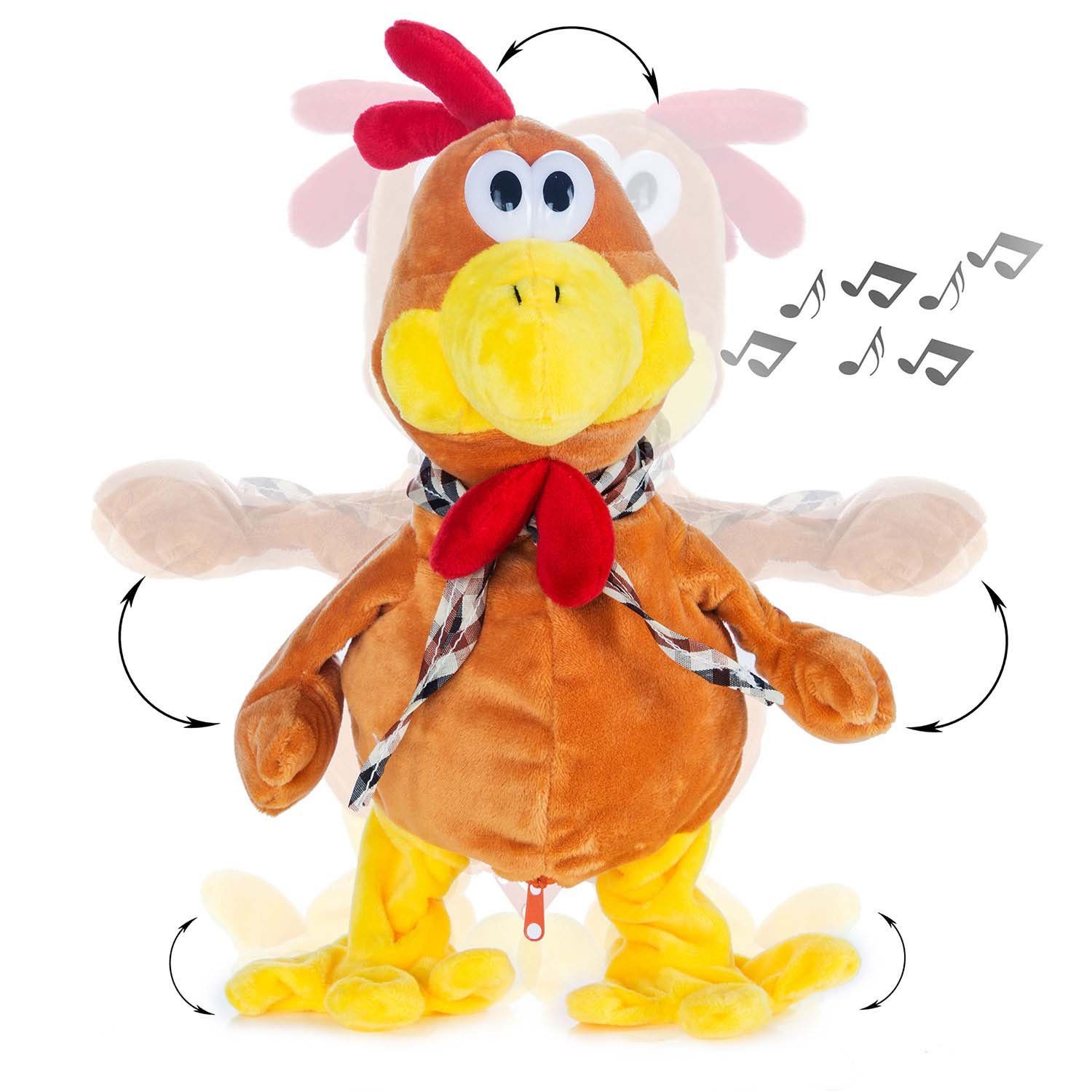 all Kids United Kuscheltier Tanzender & Sprechender Gockel (Plüschtier, Sin günstig online kaufen