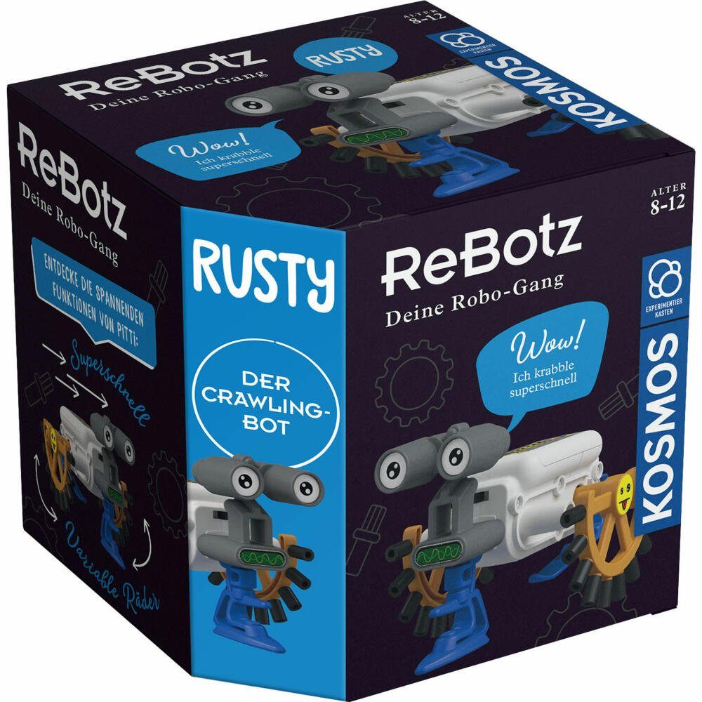 der ReBotz Crawling-Bot Kreativset Kosmos Rusty