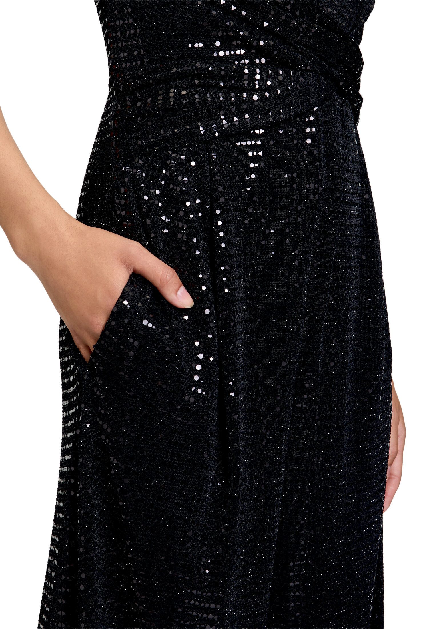 Vera Mont Overall Damen im Glitzer-Look (1-tlg)