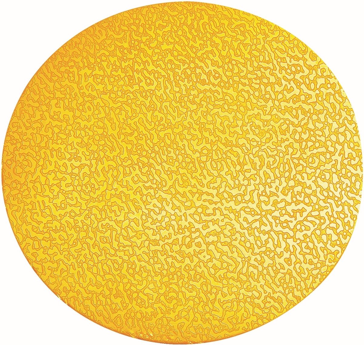 DURABLE Kettenschloss Stellplatzmarkierung 'Punkt' Durchmesser 10cm signalgelb VE=10 Stück