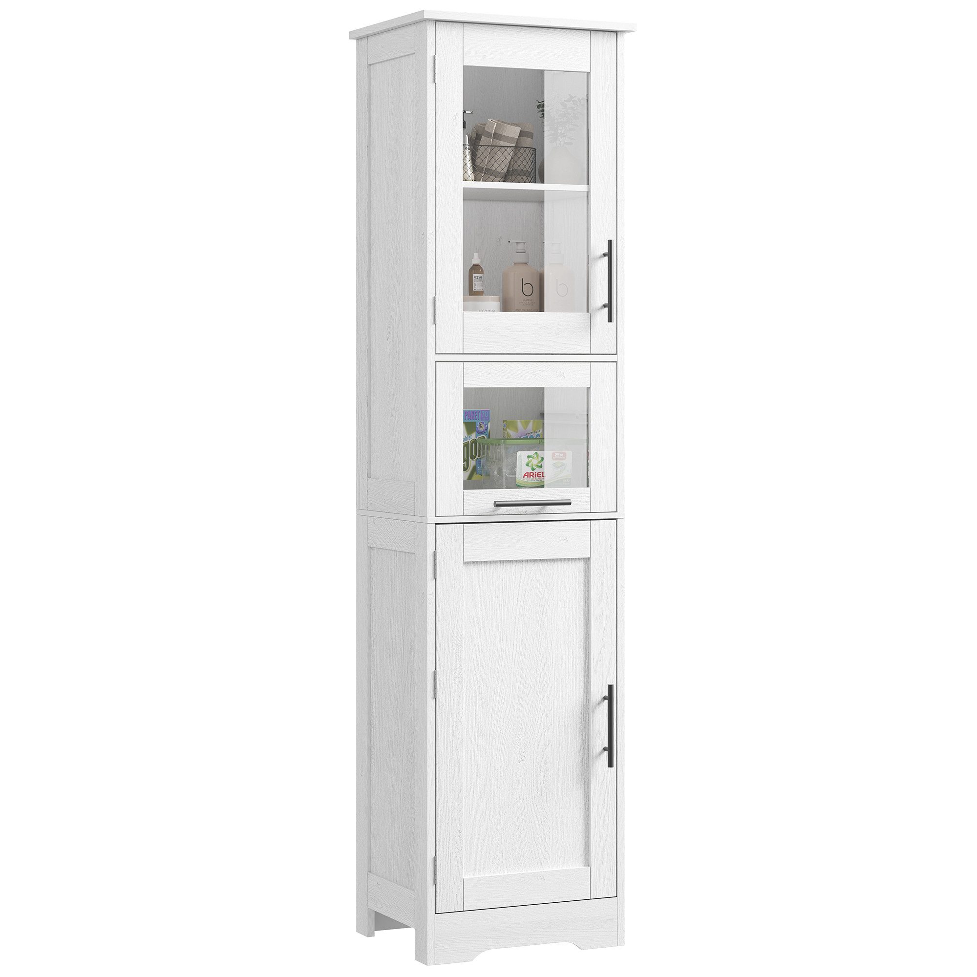 GarveeMore Hochschrank 170cm Badezimmerschrank - Badschrank günstig online kaufen
