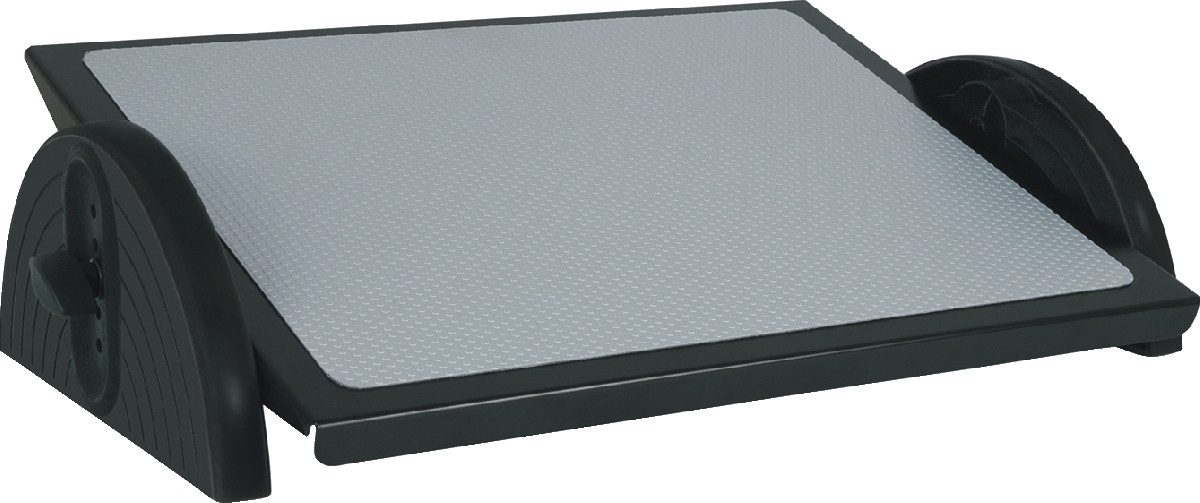 WEDO Fußstütze Fußstütze Relax-Steel schwarz
