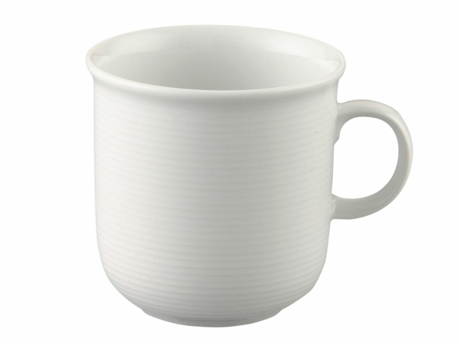 Thomas Porzellan Becher Trend weiss Becher mit Henkel 0,28 l, Porzellan, Tassen