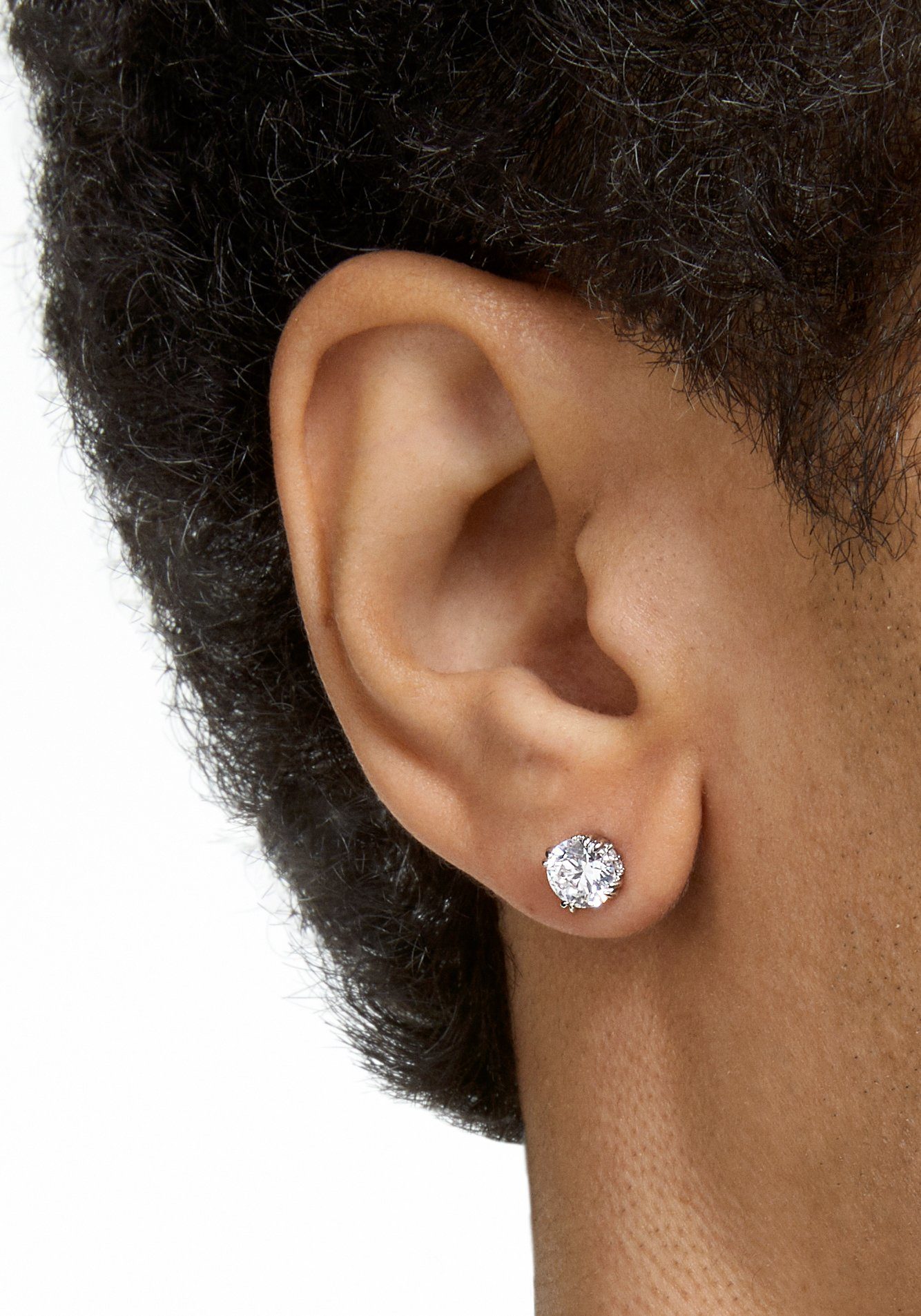 Swarovski Paar Ohrstecker Stilla Round Stern, mit Swarovski® Kristall – Bild 4 von 5