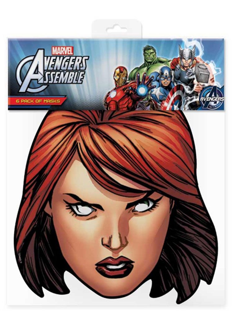 Verkleidungsmaske Marvel - Masken - Black Widow - Maske