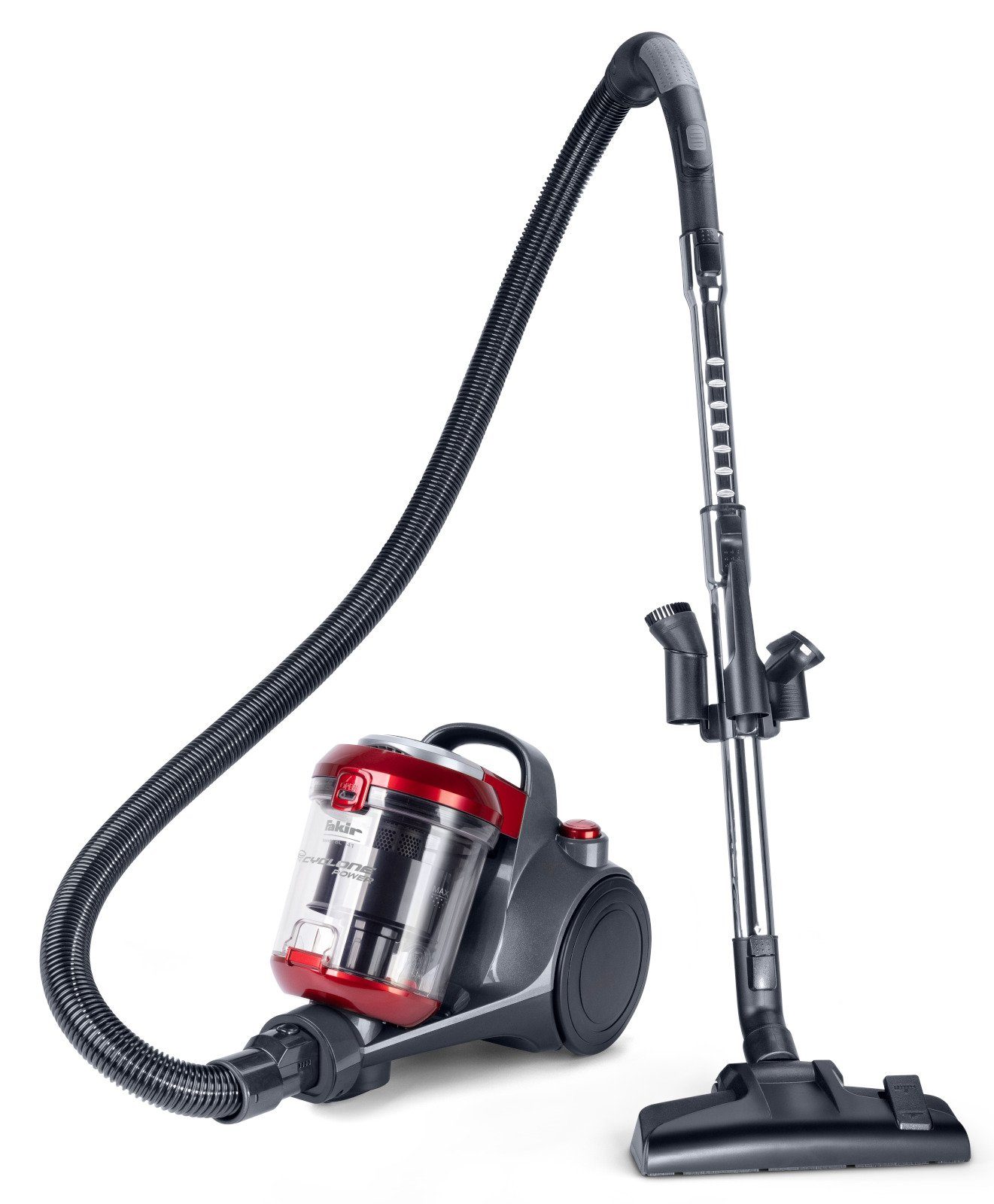 FAKIR Bodenstaubsauger FAKIR Trend BL 141 Beutellos EPA Filter 700 Watt Sauger, 700 W, beutellos, beutellos