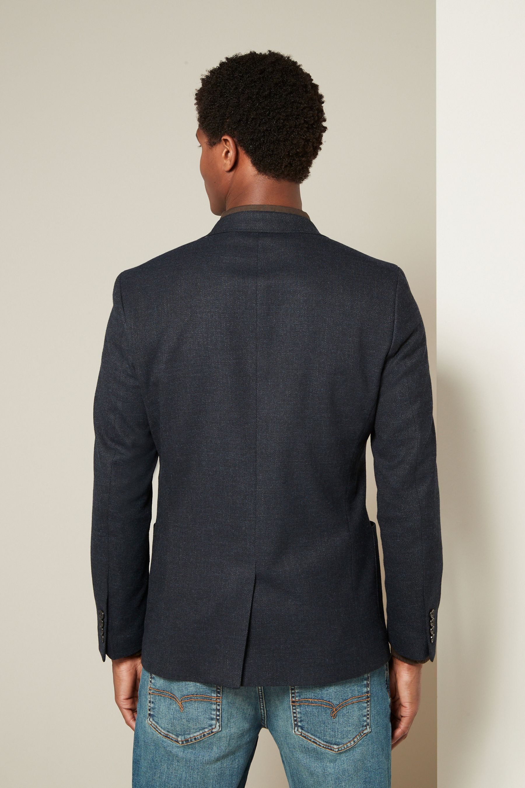 Next Sakko Strukturierter eleganter Blazer (1-tlg)