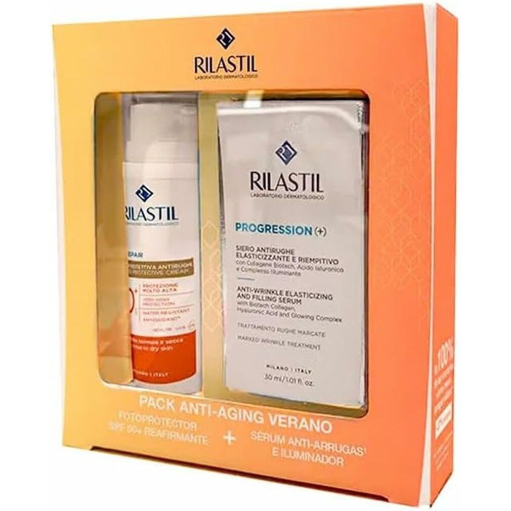 Rilastil Körperpflegemittel Age Repair SPF50 50ml Verlaufsserum 30ml Set