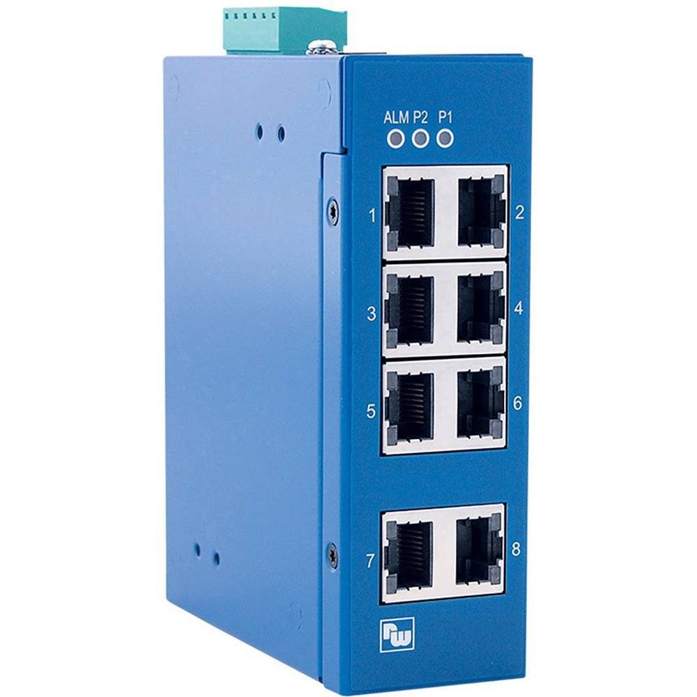 Wachendorff Ethernet Switch, 8 Ports Netzwerk-Switch