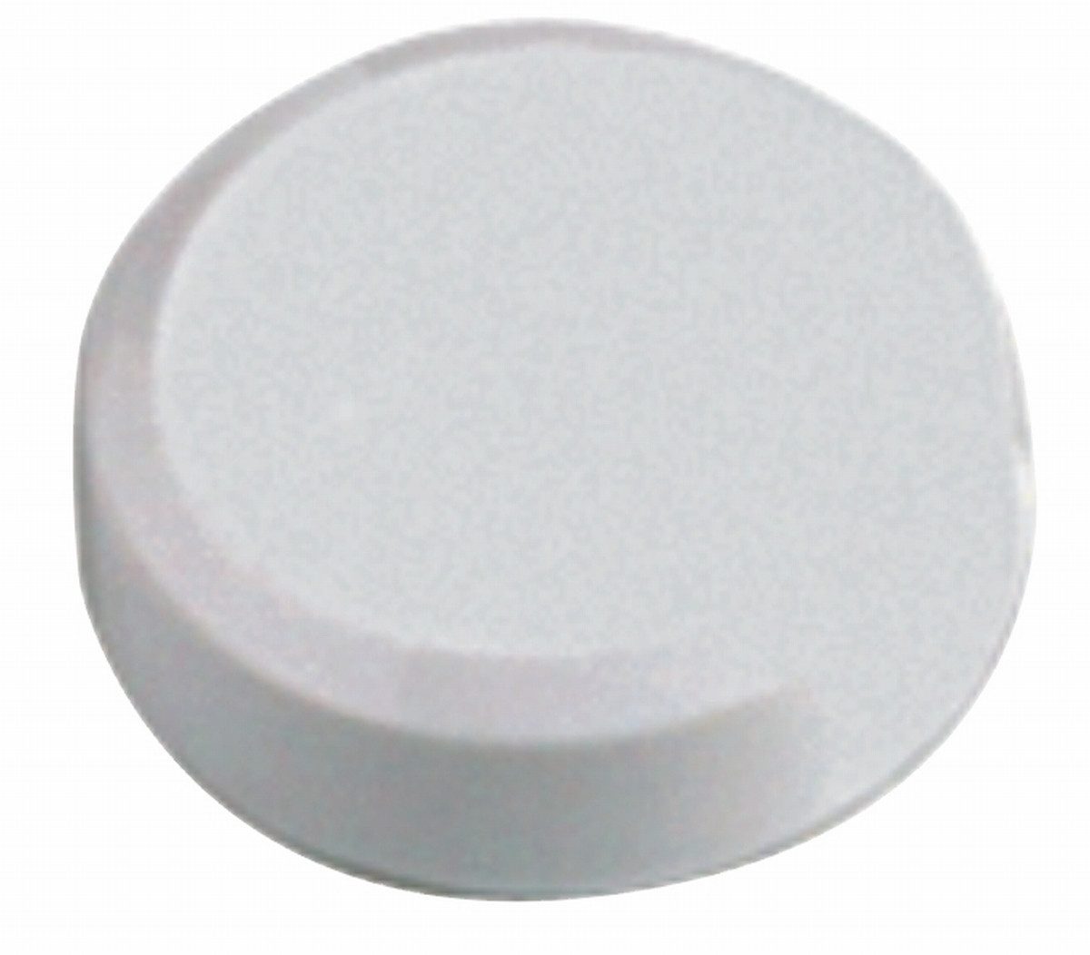 Magnet Rundmagnet 20mm Durchmesser 0,3kg Haftkraft 20 Stück weiß