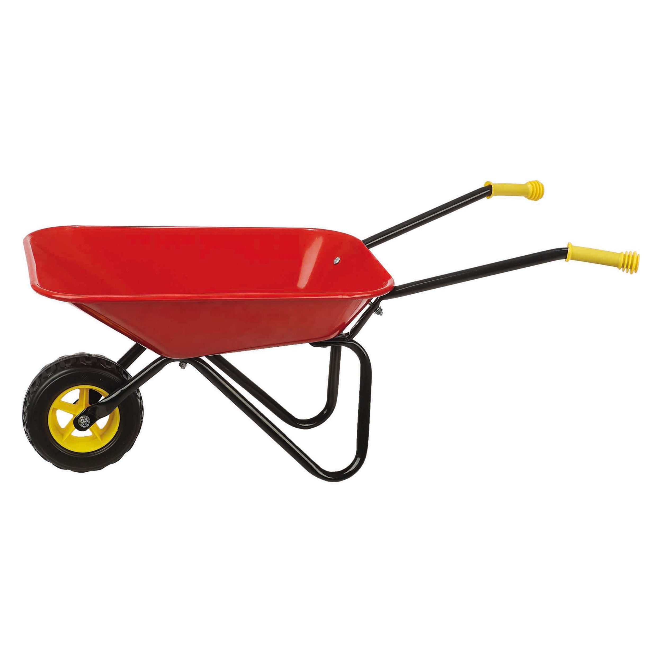 Rekord Spielzeug-Gartenset Rekord 304970 Kinderschubkarre Metall Rot Rutschfest