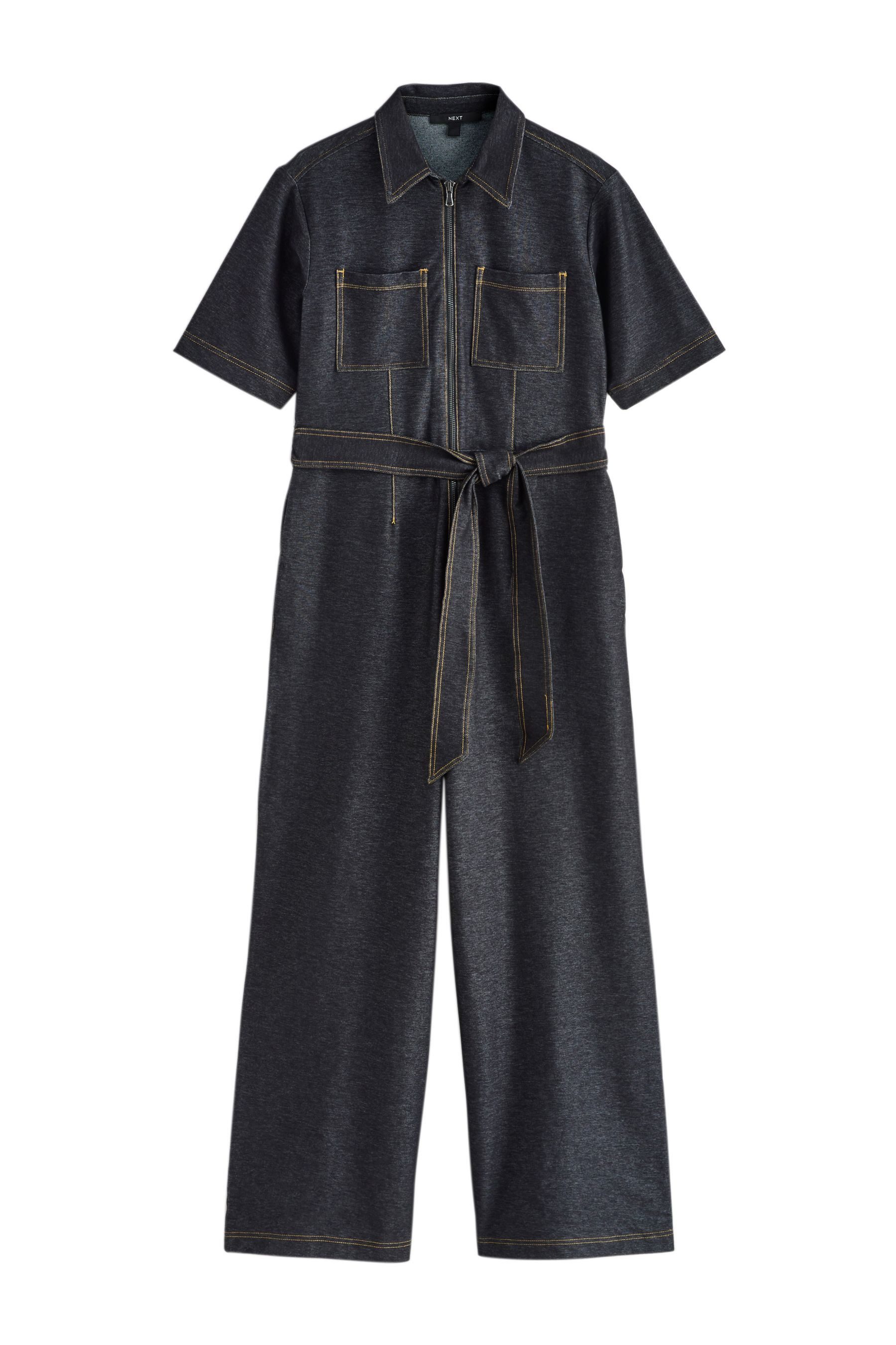 Next Jumpsuit Denim-Jumpsuit aus Jersey (1-tlg)