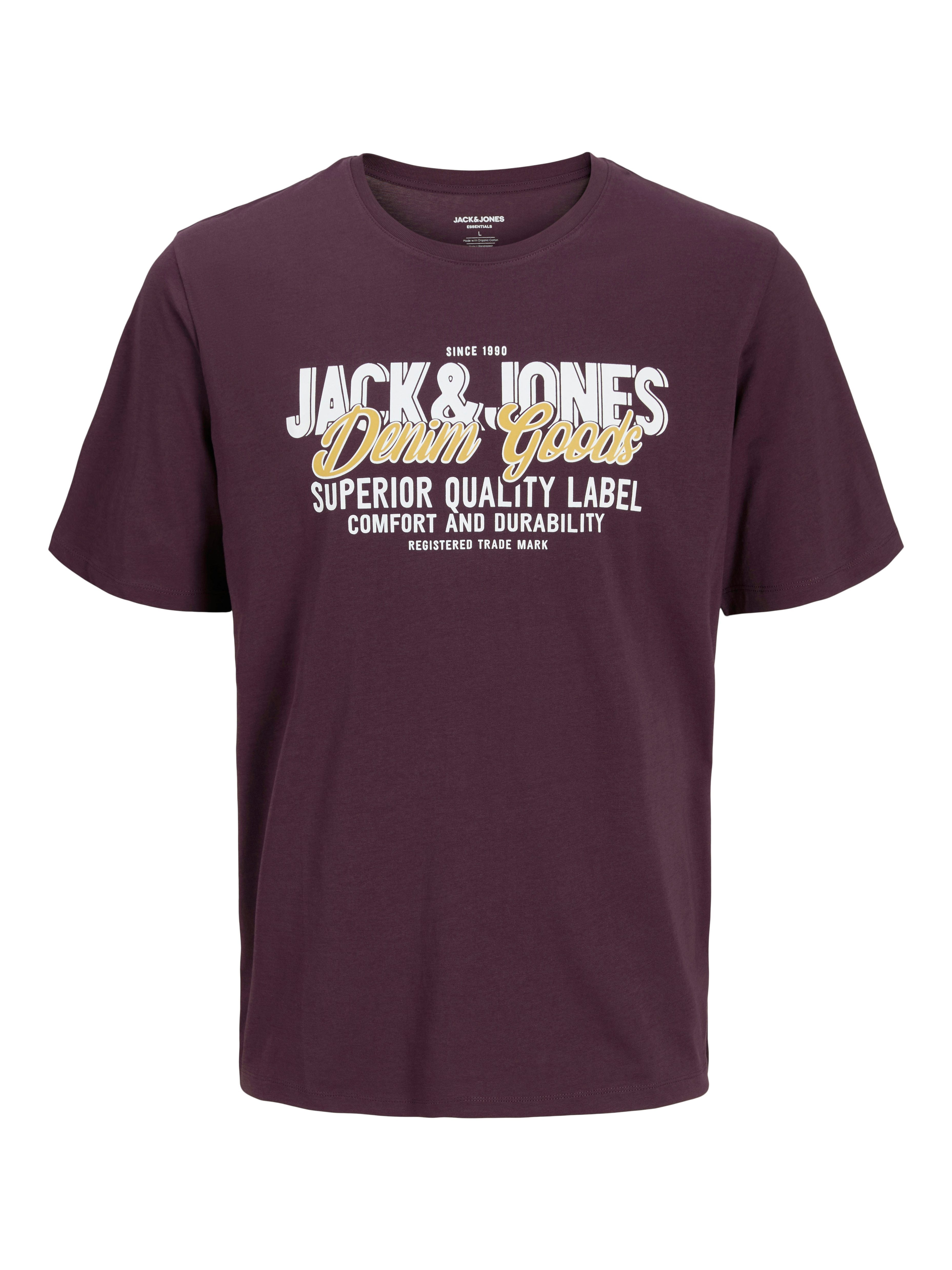 T-Shirt JJELOGO TEE SS ONECK 2 COL AW25 NOOS PLS