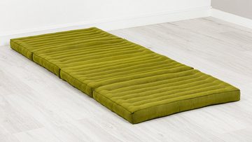 Klappmatratze Klappmatratze 80 cm (Basic) vegan und handgefertigt, 200x80x8cm, livasia, 8,00 cm hoch, Kapok