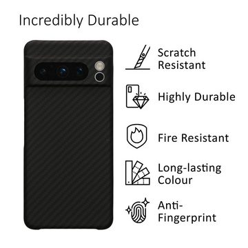 kalibri Handyhülle Hülle für Google Pixel 8 Pro, Aramid Handy Schutzhülle - Smartphone Cover Case