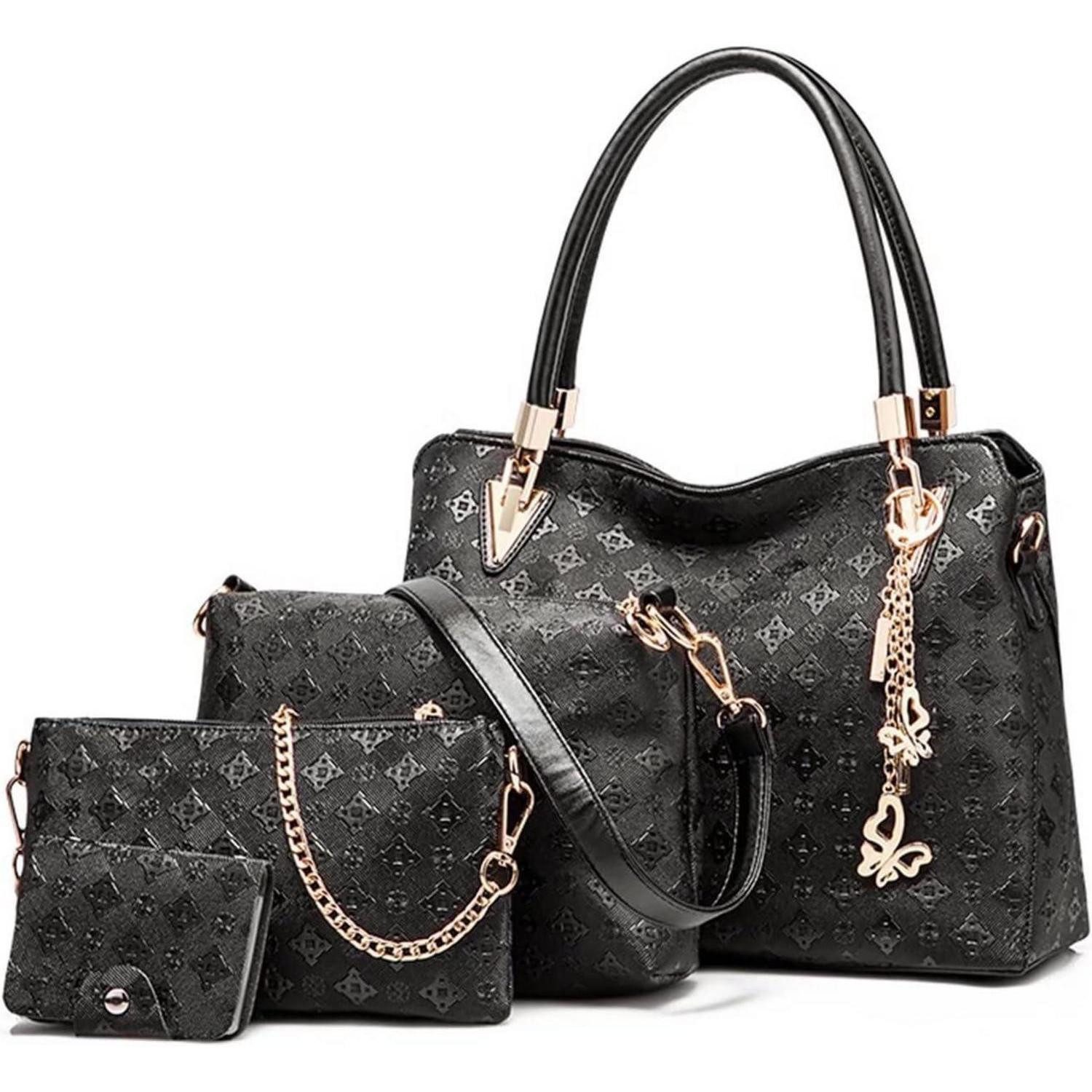LuxusKollektion Handtasche Damen Handtaschen Set Mittelgroß günstig online kaufen