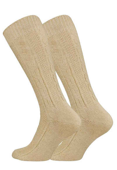 Cotton Prime® Шкарпетки (2-Paar) mit Zopfmuster